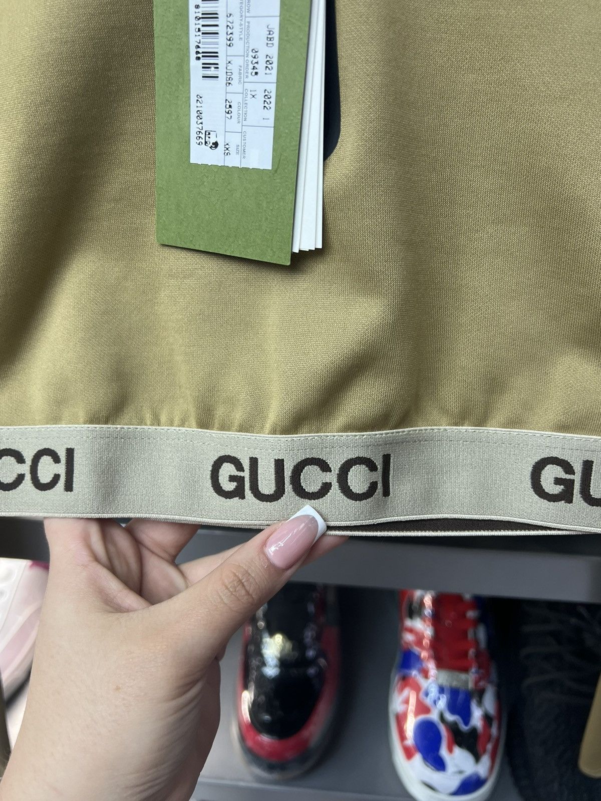 Gucci Gucci x TNDF Crop Top Long sleeve Size XXS / US 00 / IT 34 - 4 Thumbnail