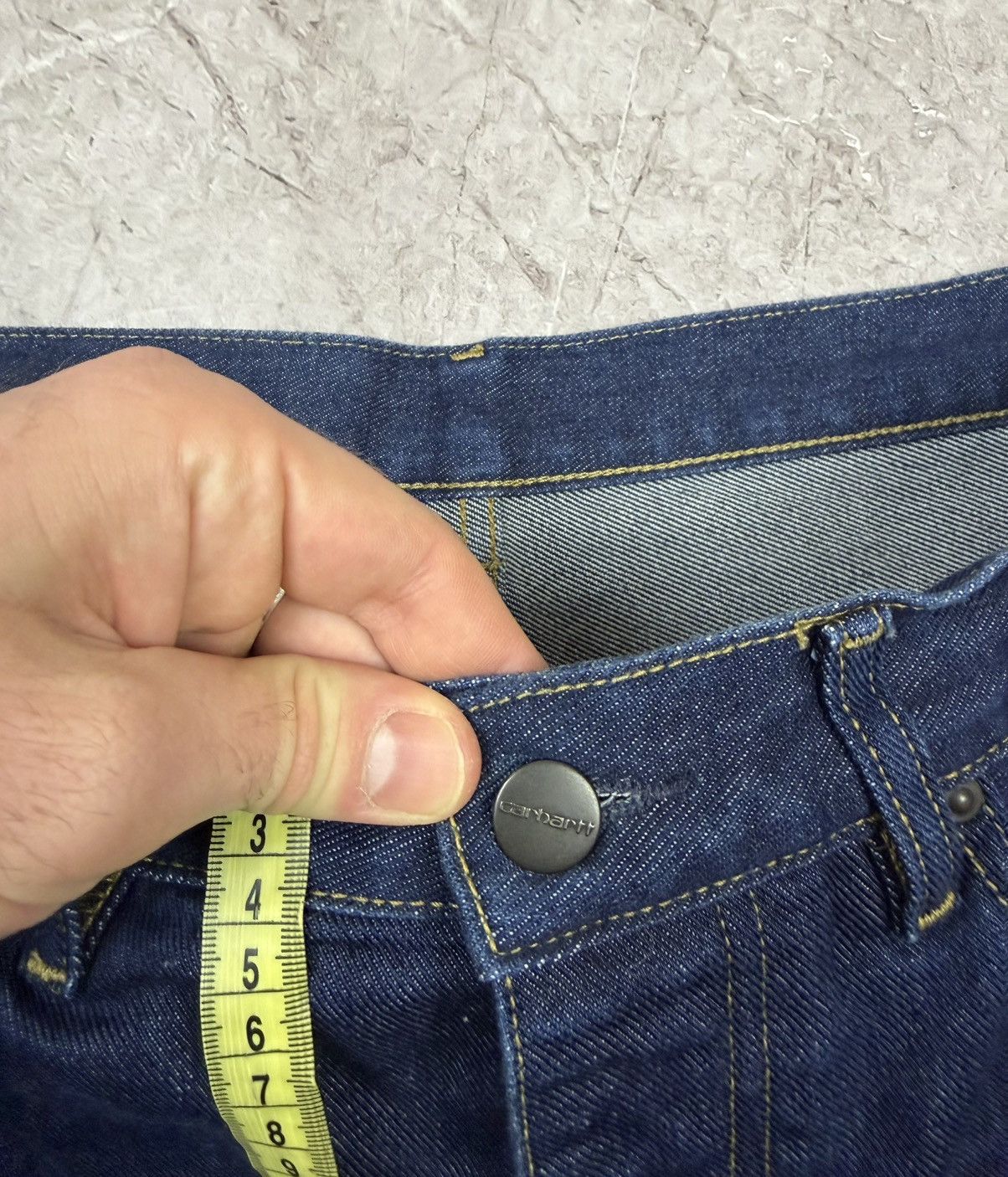 Carhartt Vintage Carhartt Jeans Dark blue Denim Size 32 Rare Y2K Size US 32 / EU 48 - 8 Thumbnail