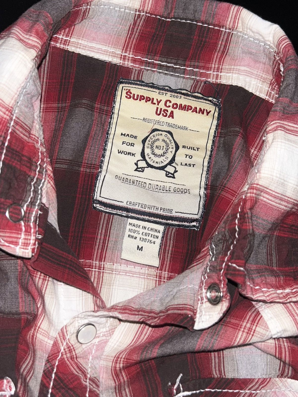 Other Red & Black Button Up Shirt Size US S / EU 44-46 / 1 - 3 Thumbnail