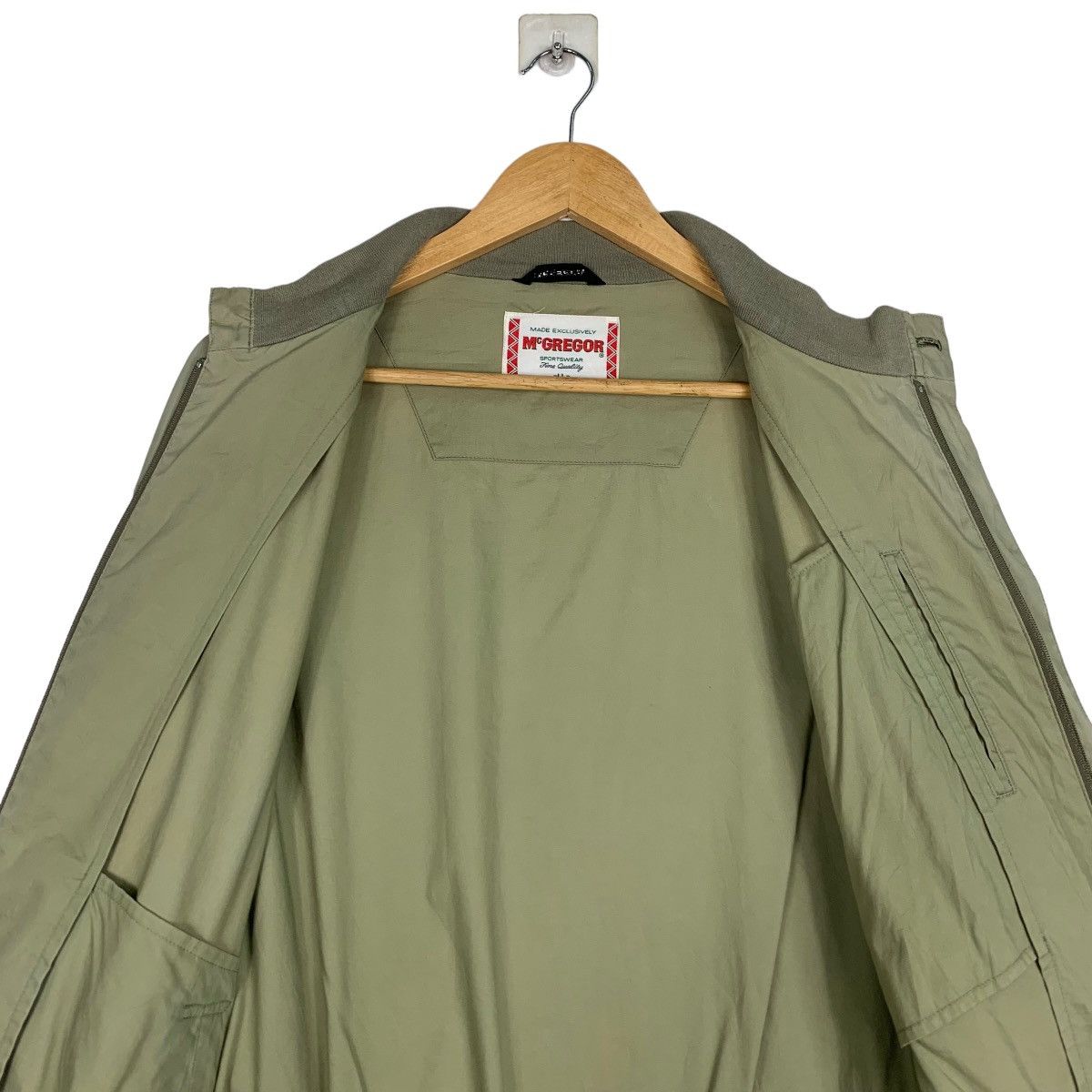 McGregor M’GREGOR Sportswear Green Light Bomber Jacket #0976-C43 Size US L / EU 52-54 / 3 - 12 Thumbnail