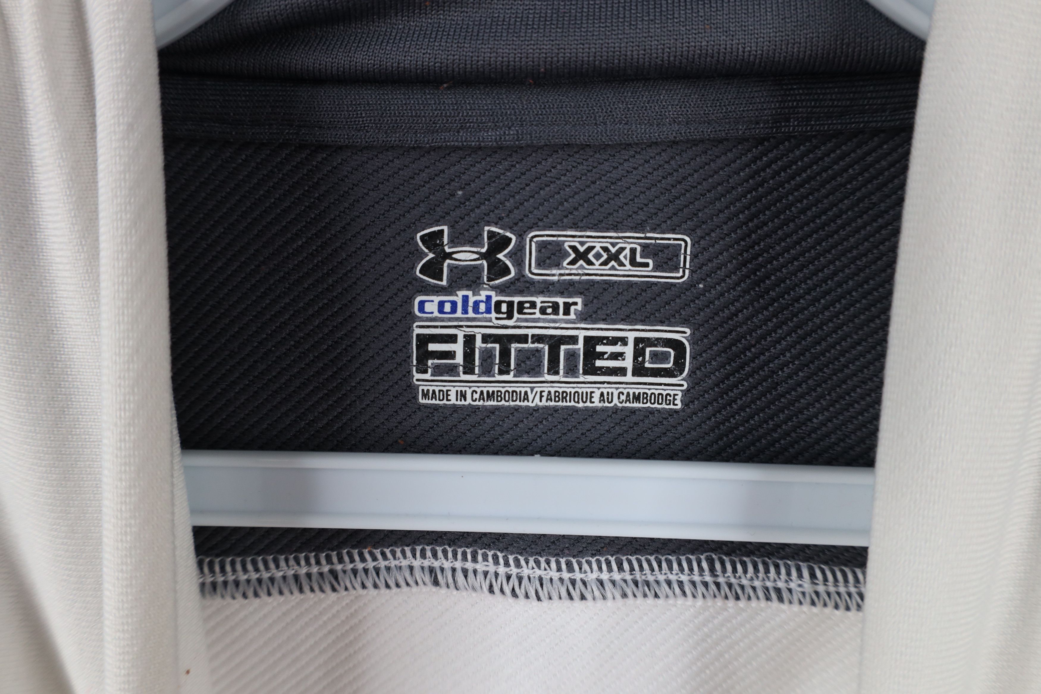 Under Armour × Vintage Under Armour Fitted Training Mock Neck Long Sleeve T-Shirt Size US XXL / EU 58 / 5 - 9 Thumbnail