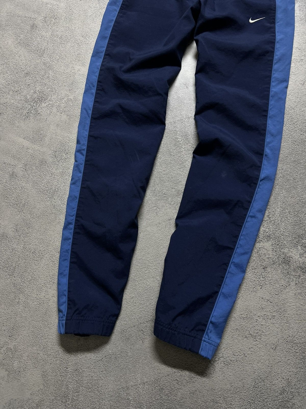 Nike × Vintage Vintage Y2K Nike Nylon Mini Swoosh Drill Pants 00’s Size US 30 / EU 46 - 7 Thumbnail