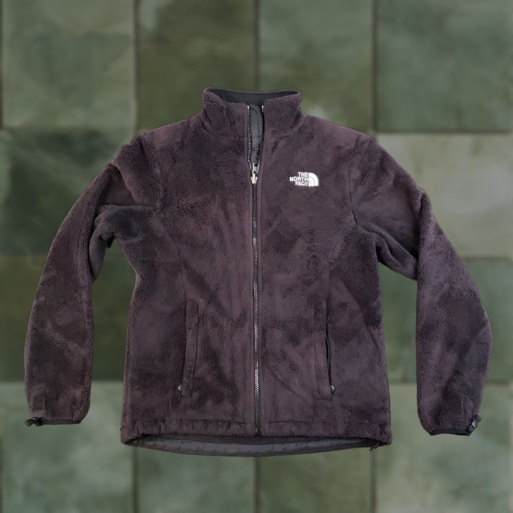 The North Face The North Face Jacket Womens Small Black Osito Fleece Full Zip Soft High Pile Size S / US 4 / IT 40 - 1 Thumbnail