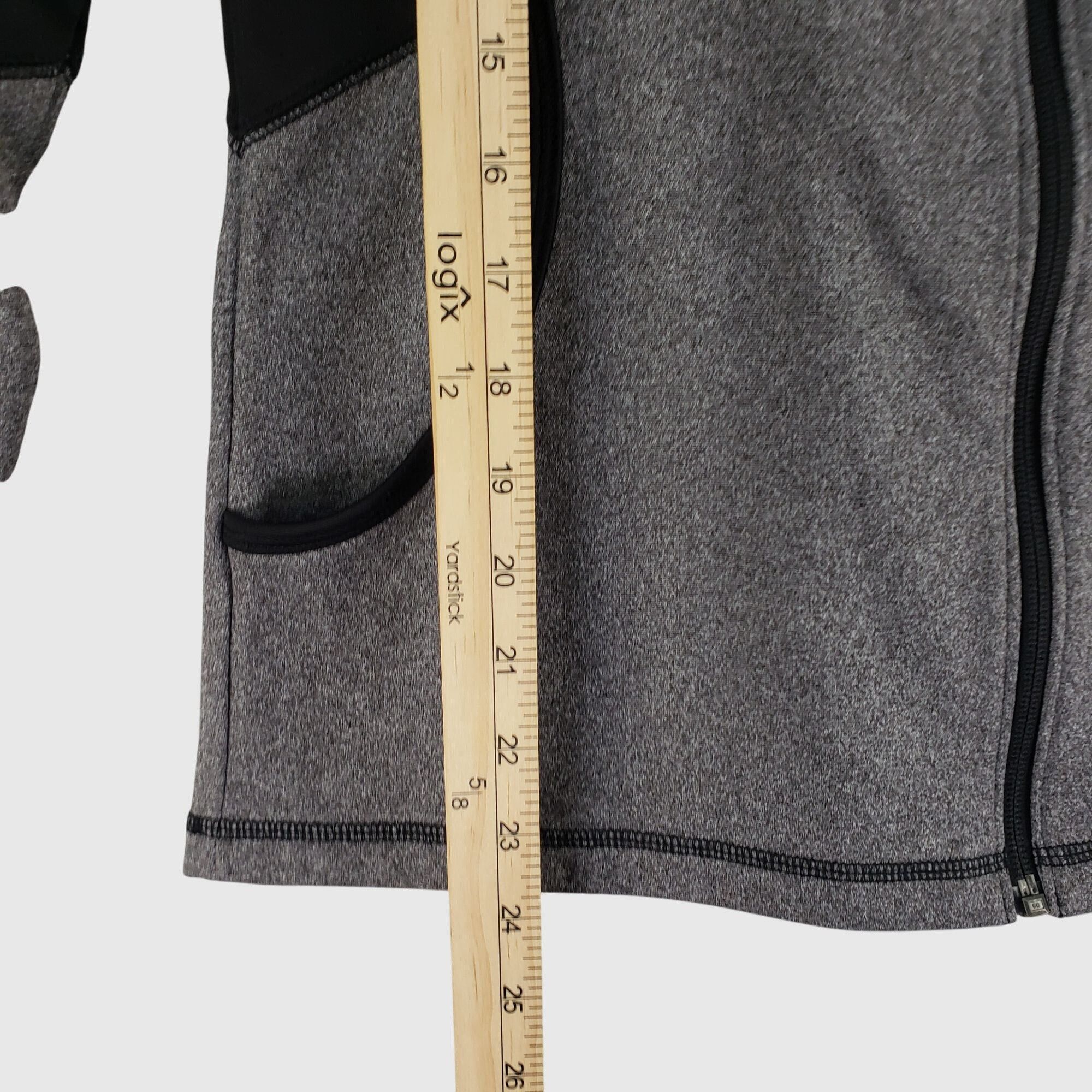 The North Face The North Face Womens Full-Zip Black & Gray Stretch Jacket S Size S / US 4 / IT 40 - 5 Thumbnail