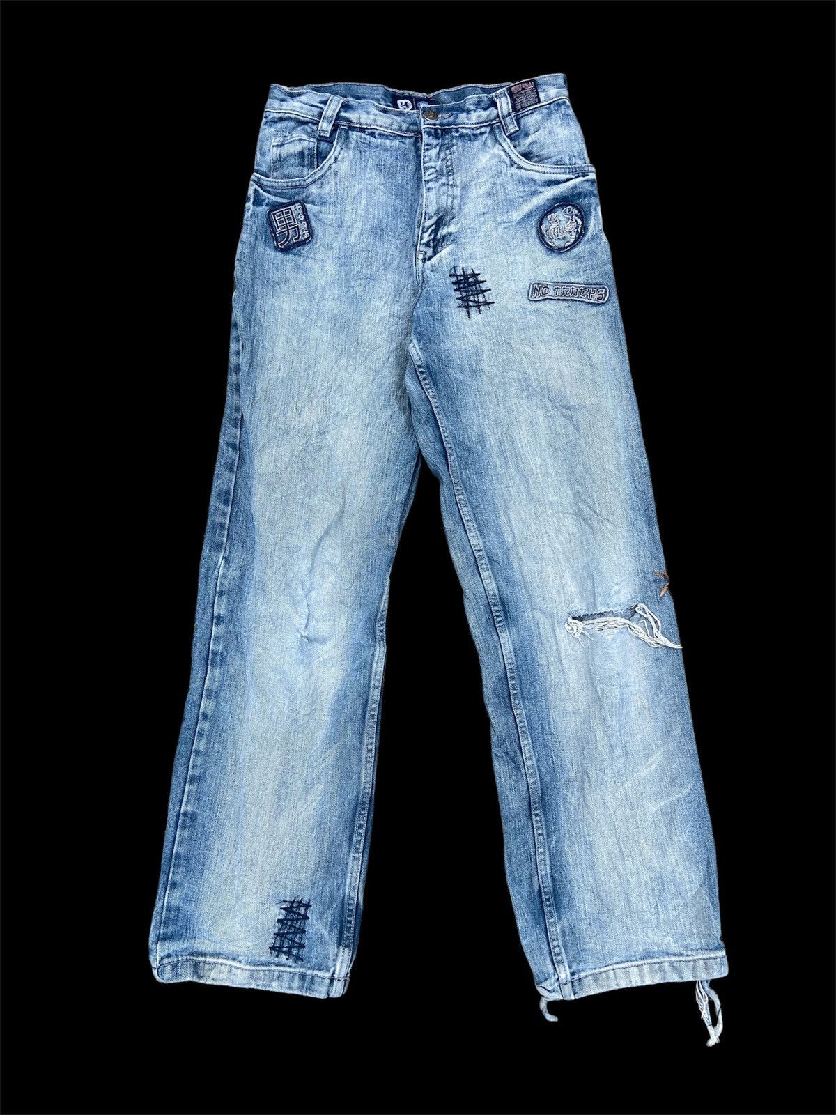 Affliction × If Six Was Nine × Vintage Vintage Affliaction Denim Size US 28 / EU 44 - 1 Thumbnail