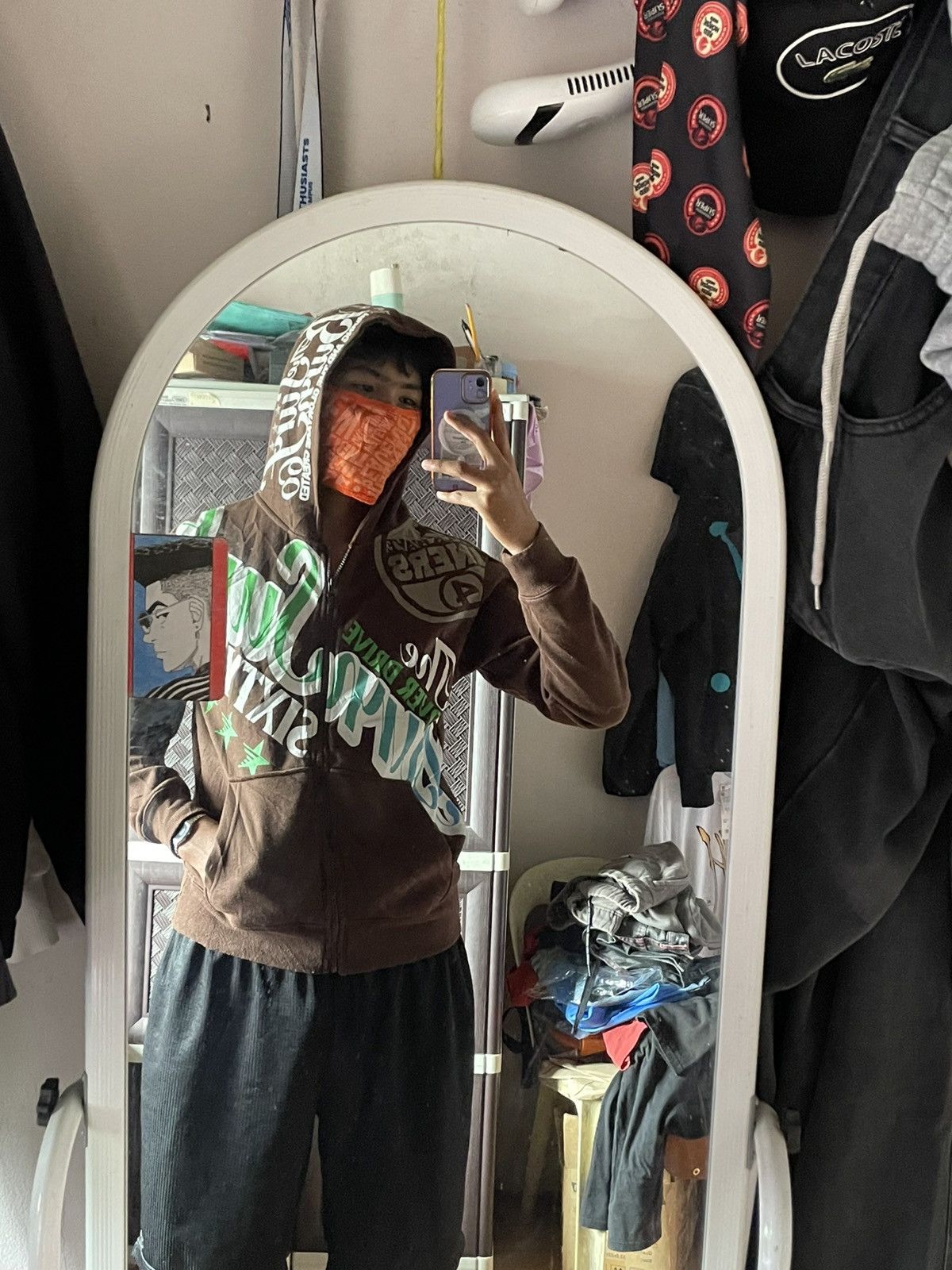Other Vintage Y2K Surf Oblo Brown Hoodie Size US M / EU 48-50 / 2 - 9 Thumbnail