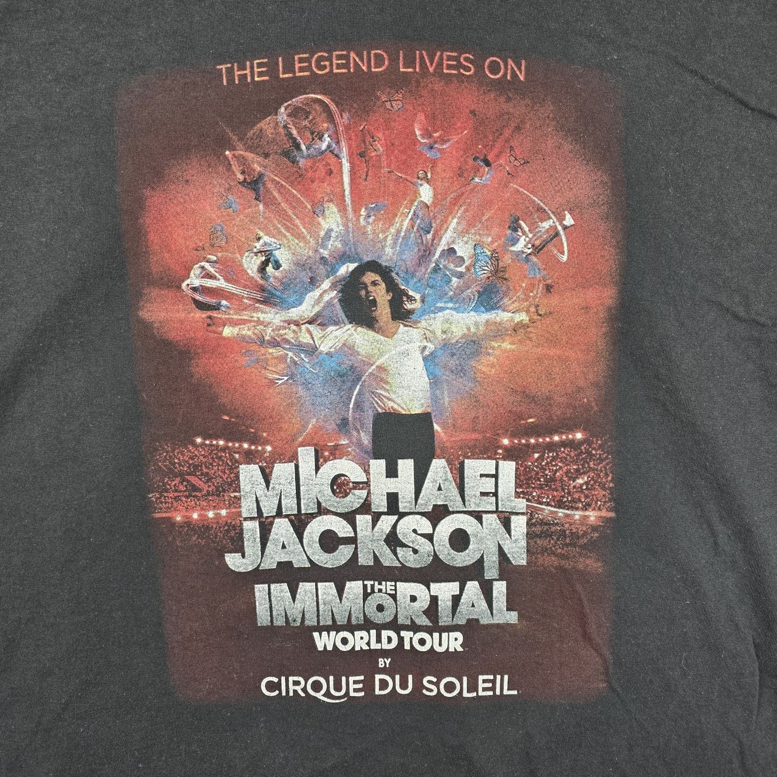 Alstyle Michael Jackson Immortal World Tour Cirque Du Shirt XL Size US XL / EU 56 / 4 - 3 Thumbnail