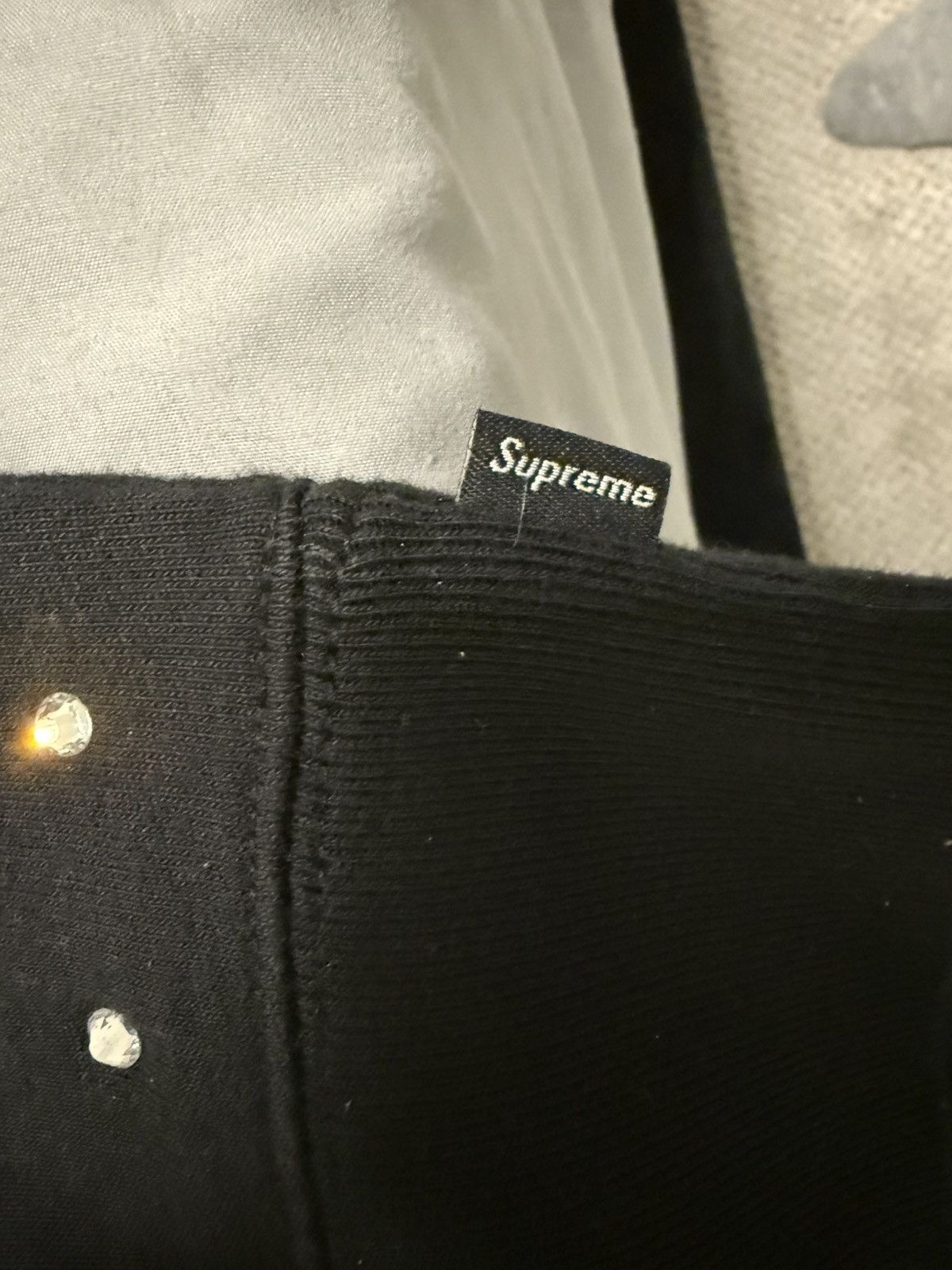 Supreme Supreme Rhinestone Hoodie Size US M / EU 48-50 / 2 - 5 Thumbnail