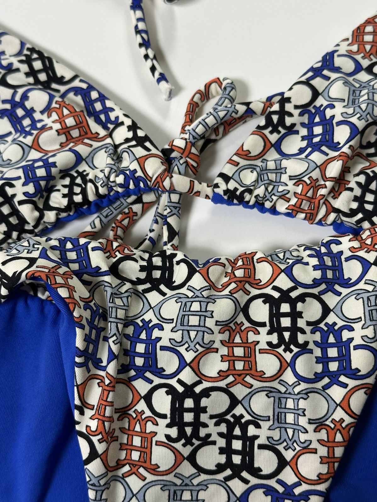 Emilio Pucci EMILIO PUCCI Resort 2017 Logo Print String Bikini Size M / US 6-8 / IT 42-44 - 3 Thumbnail
