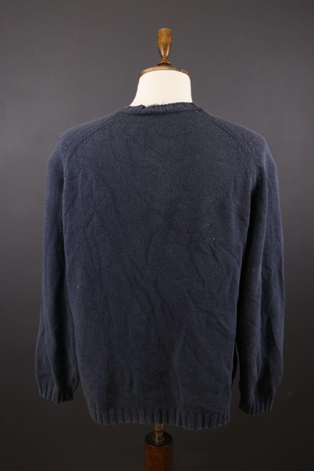 Lacoste Lacoste Blue Linen Knit Vintage Sweater Size 7 / 2XL Size US XXL / EU 58 / 5 - 7 Thumbnail