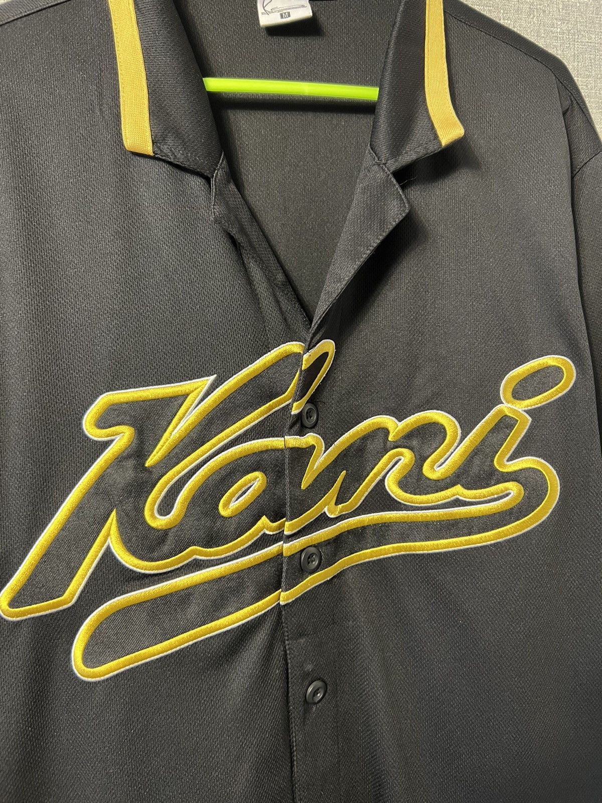 Karl Kani × Rap Tees × Vintage Karl Kani Jersey Baseball Shirt Big Logo Size US M / EU 48-50 / 2 - 3 Thumbnail