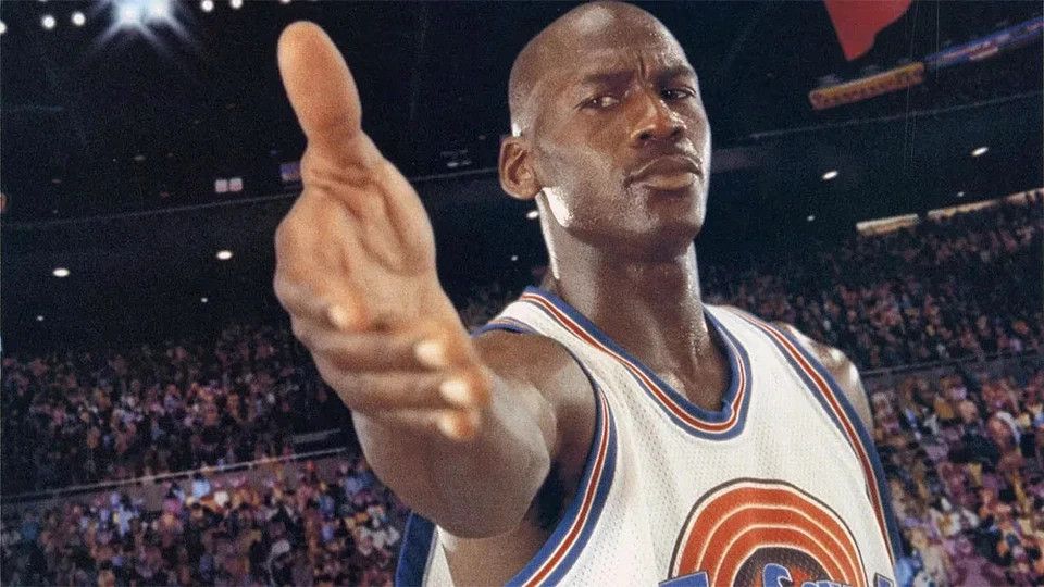 Champion VINTAGE MICHAEL JORDAN TUNE SQUAD BASKETBALL SPACE JAM Size US M / EU 48-50 / 2 - 8 Thumbnail