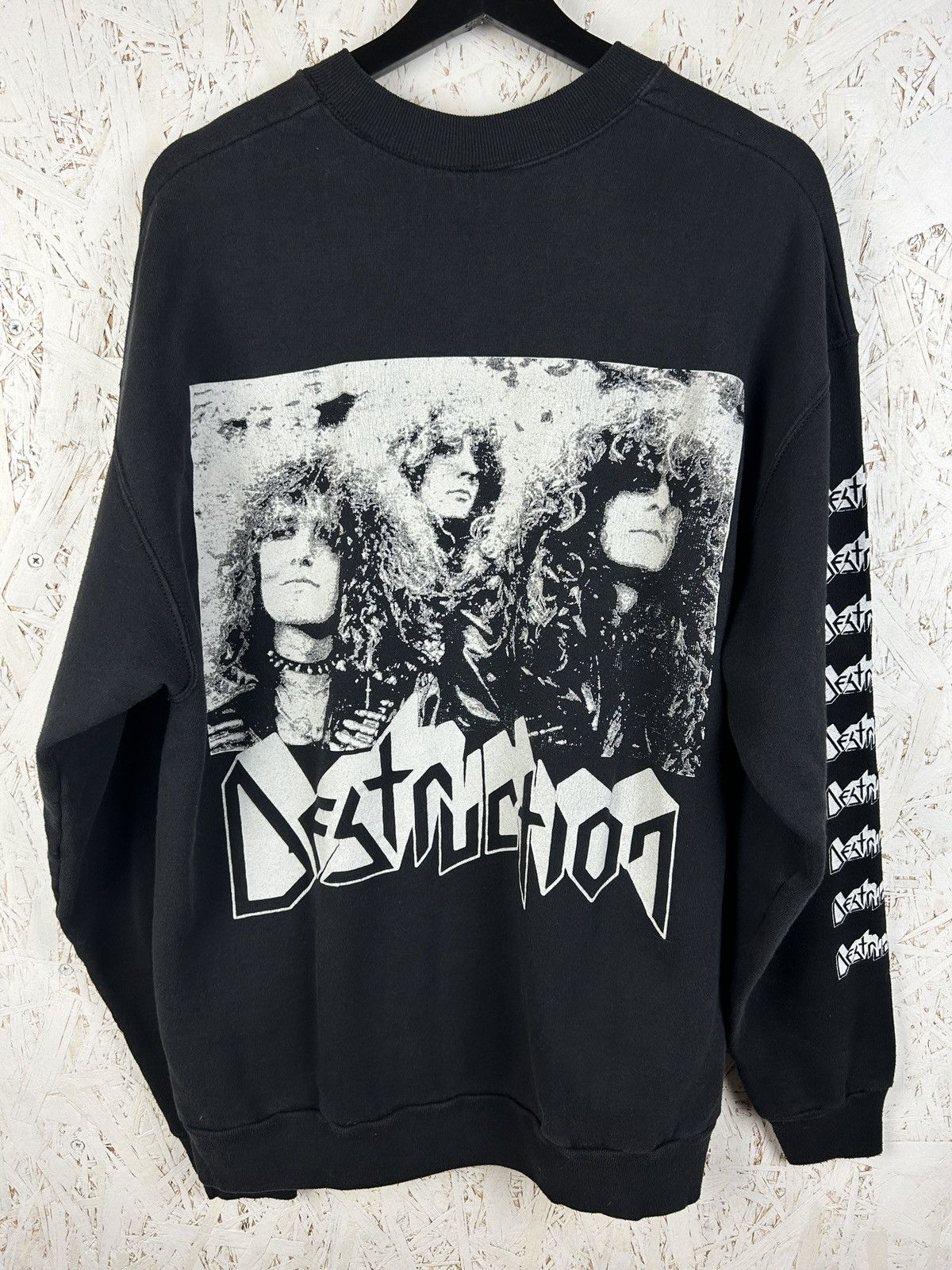 Band Tees 90s Destruction Infernal Overkill Screen Stars Sweatshirt XL Size US XL / EU 56 / 4 - 5 Thumbnail