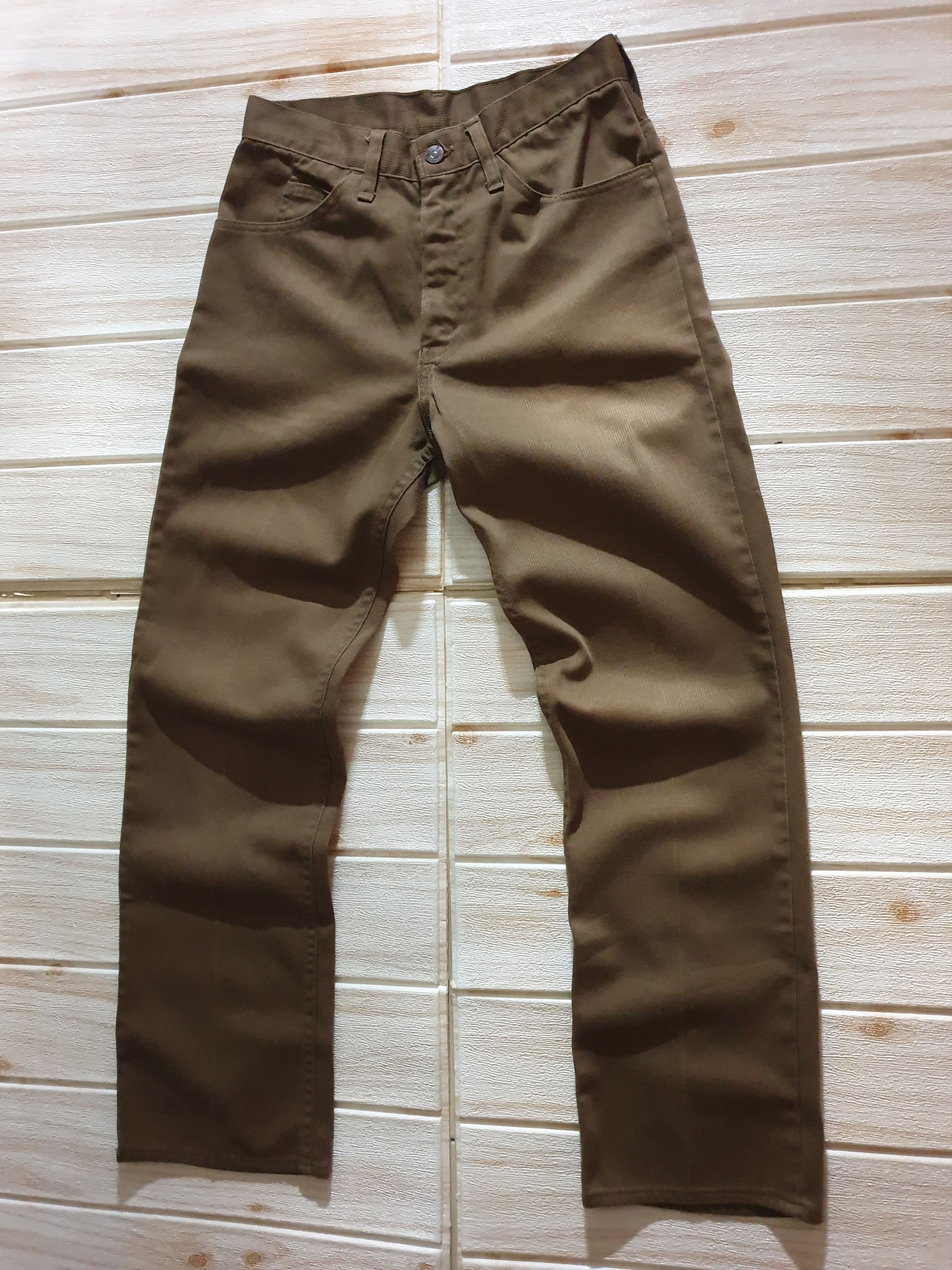 Levi's 💥Vintage levis big E star press cudroy pant Size US 27 - 15 Thumbnail