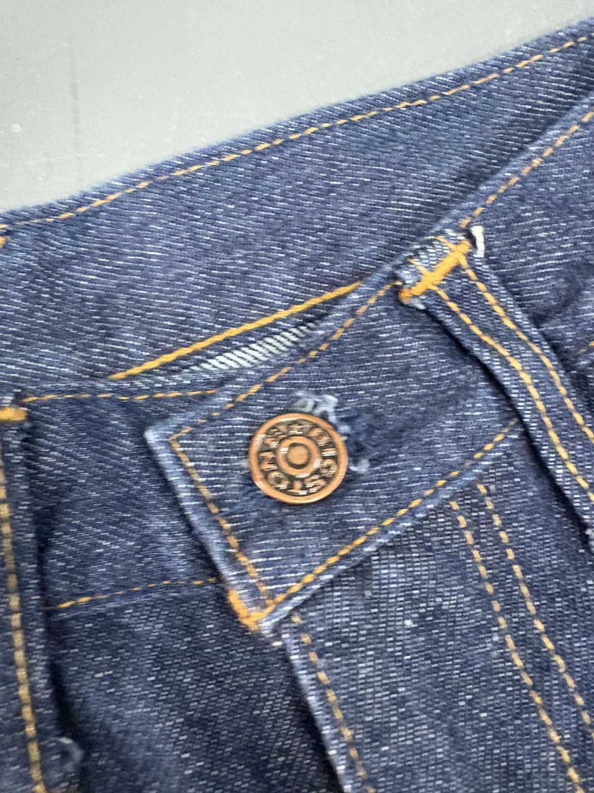 Japanese Brand × Vintage Vintage bigstone A711 flared denim Size US 28 / EU 44 - 5 Thumbnail