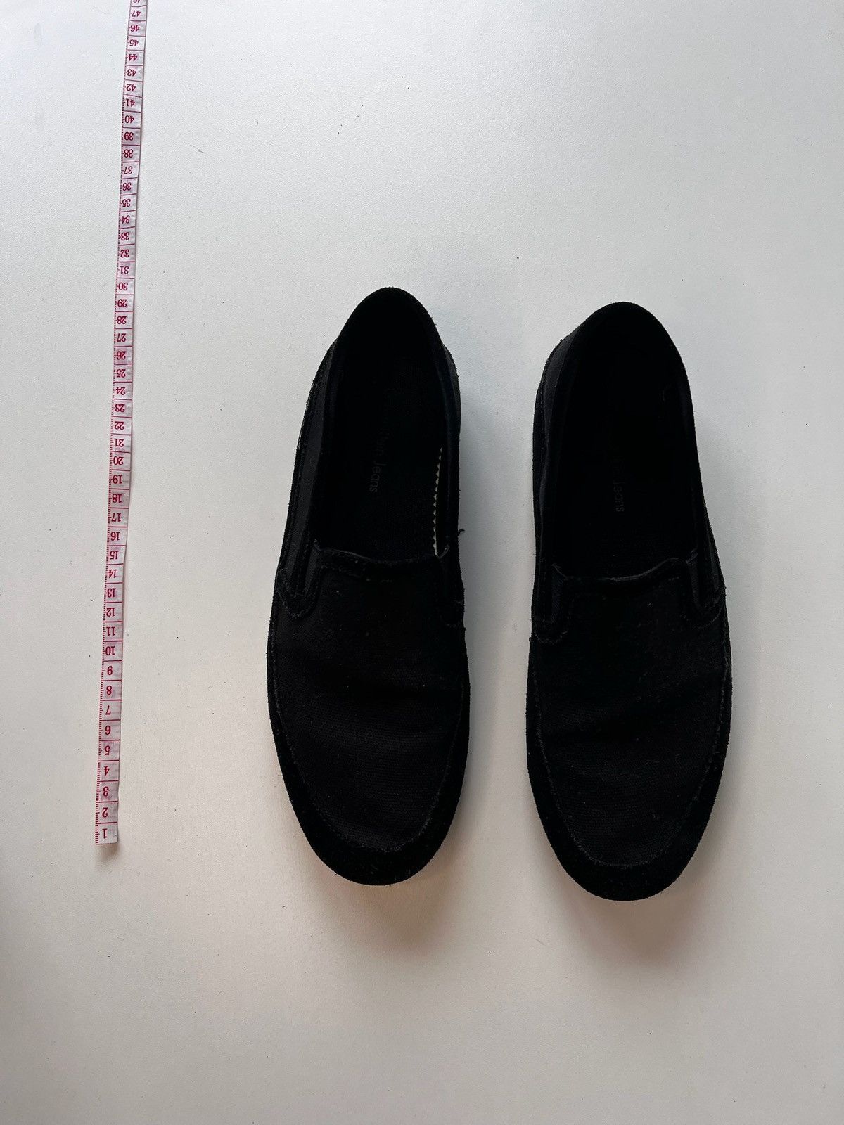 Calvin Klein Calvin Klein Loafers - Black Suede Size US 7.5 / EU 40-41 - 2 Thumbnail