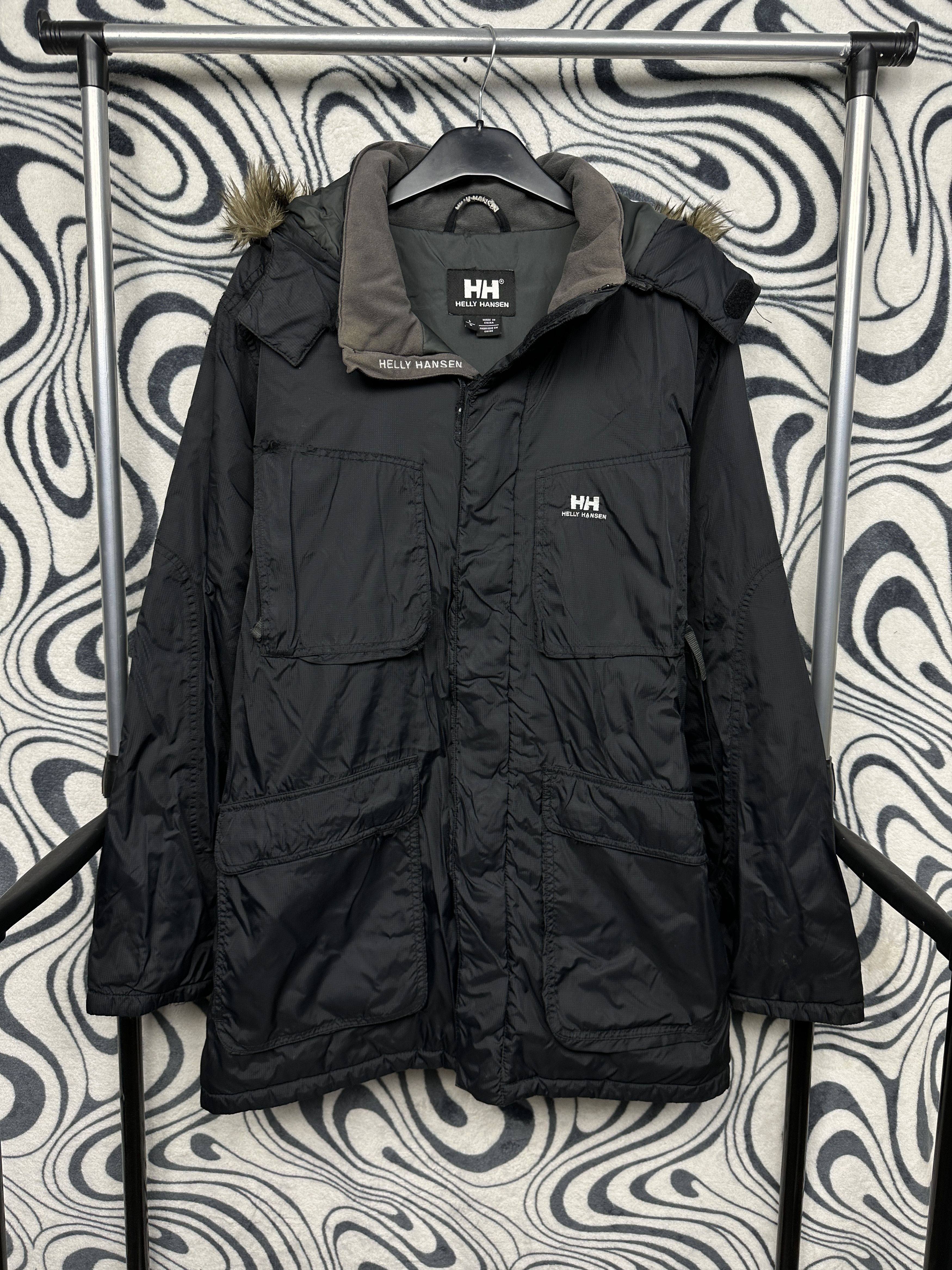 Helly Hansen Helly Hansen Vintage Mens Parka Jacket Size US L / EU 52-54 / 3 - 1 Thumbnail