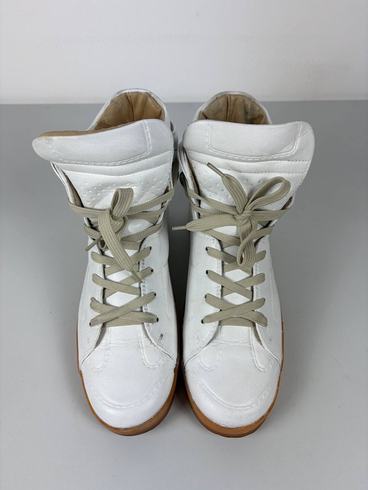 H&M × Maison Margiela 2012 Maison Margiela X H&M high tops Size US 7 / EU 40 - 6 Thumbnail