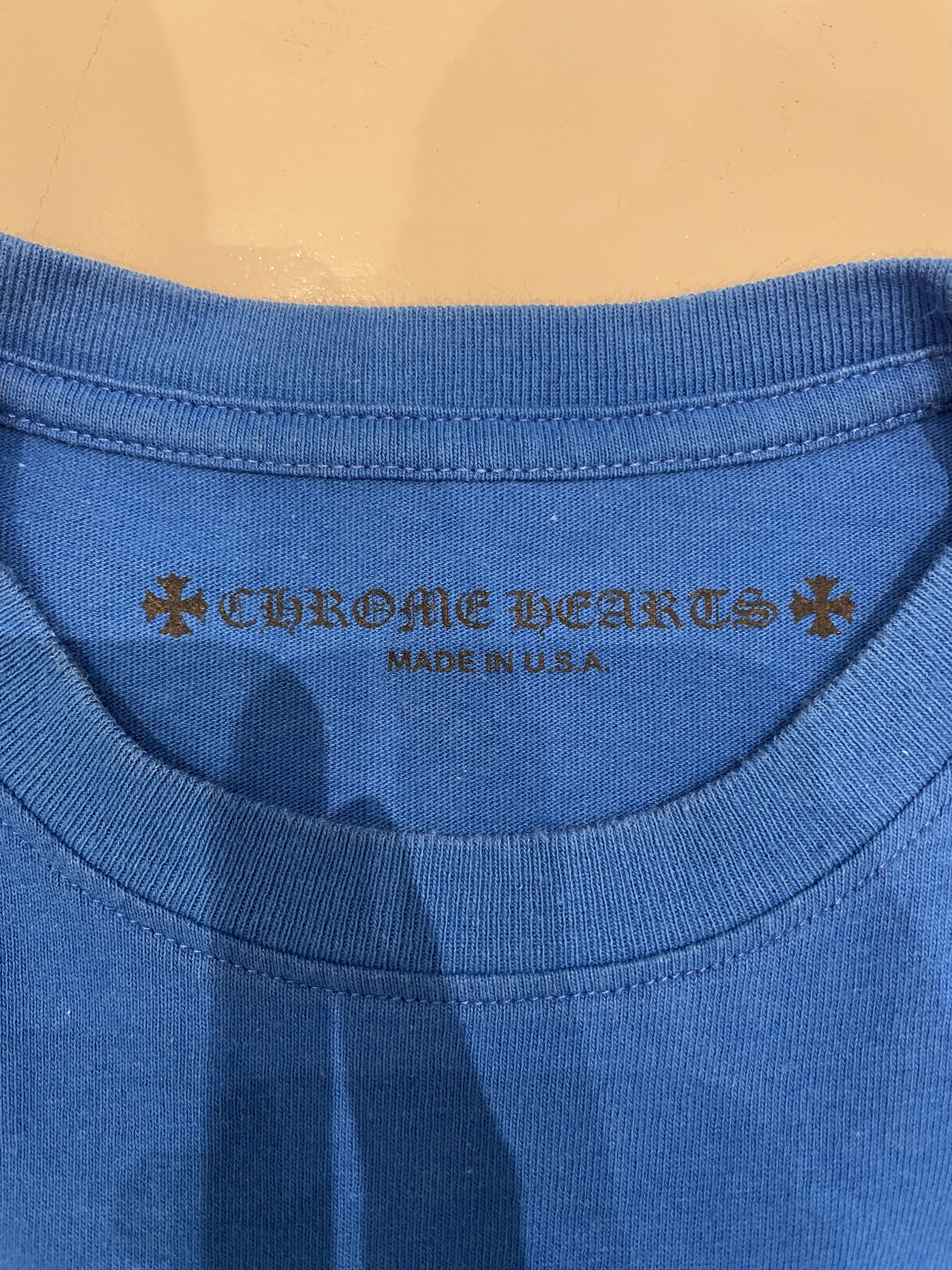 Chrome Hearts Chrome Hearts Matty Boy Space Blue Short Sleeve Tee Size US XS / EU 42 / 0 - 5 Thumbnail