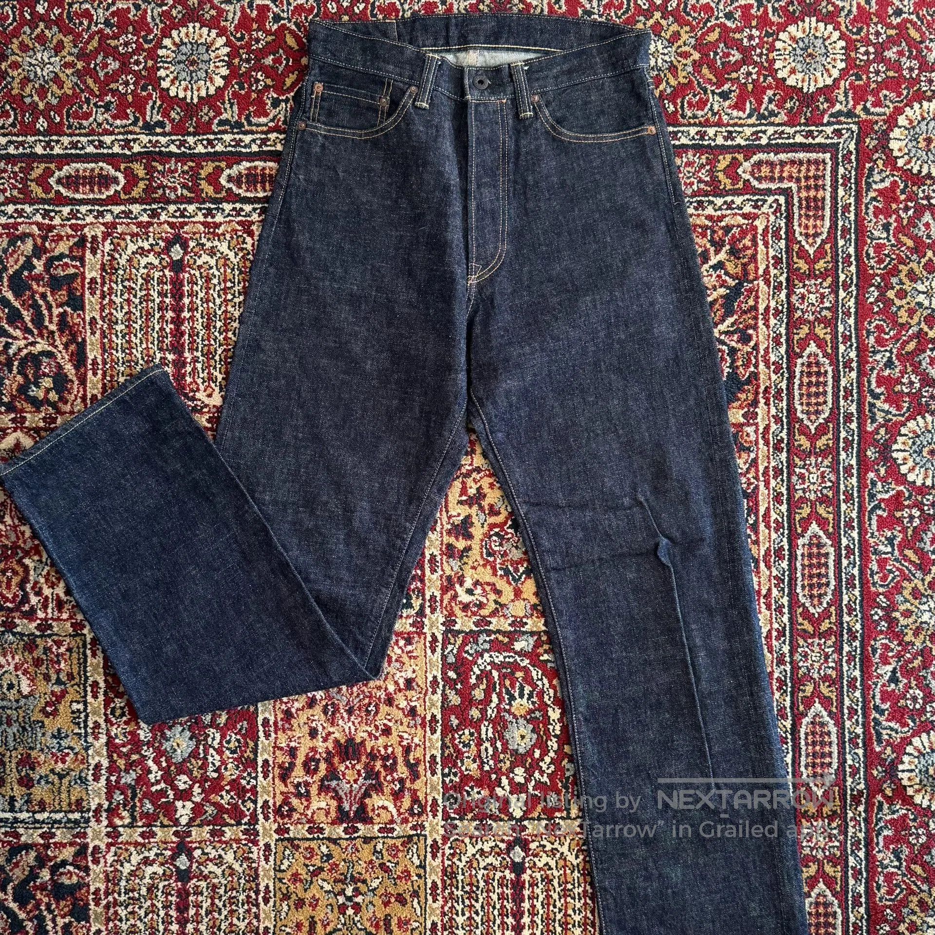 BLACK SIGN Black Sign Raw Denim Jeans. Size US 30 / EU 46 - 1 Thumbnail