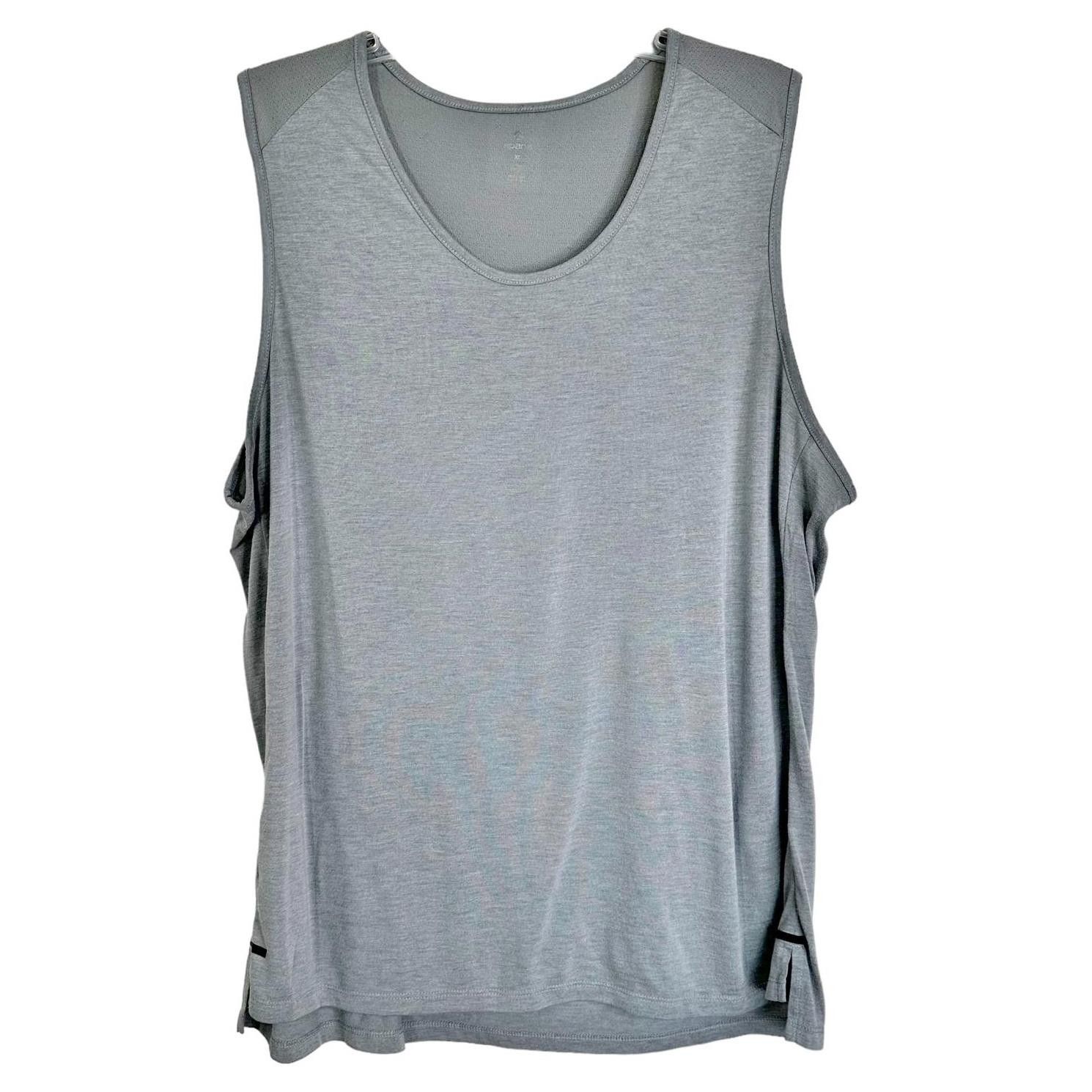 Designer Apana Sleeveless Activewear Tank Top Grey Men's XL Size US XL / EU 56 / 4 - 1 Thumbnail