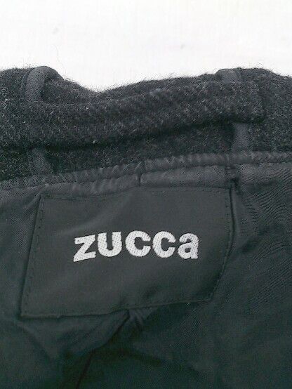 CABANE de ZUCCa ZUCCA Wool Blend Long Sleeve Duffle Coat S Charcoal Gray Size S / US 4 / IT 40 - 3 Thumbnail