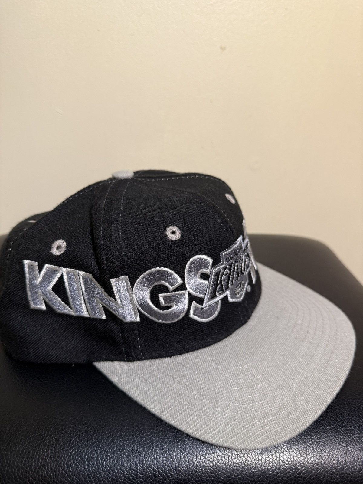 NHL Vintage los angeles kings ajd wool snapback hat Size ONE SIZE - 2 Thumbnail