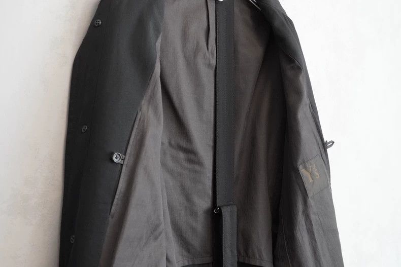 Yohji Yamamoto Yohji Yamamoto 07AW Epiphyllum Same Style Plain Coat 2505-N Size US S / EU 44-46 / 1 - 5 Thumbnail