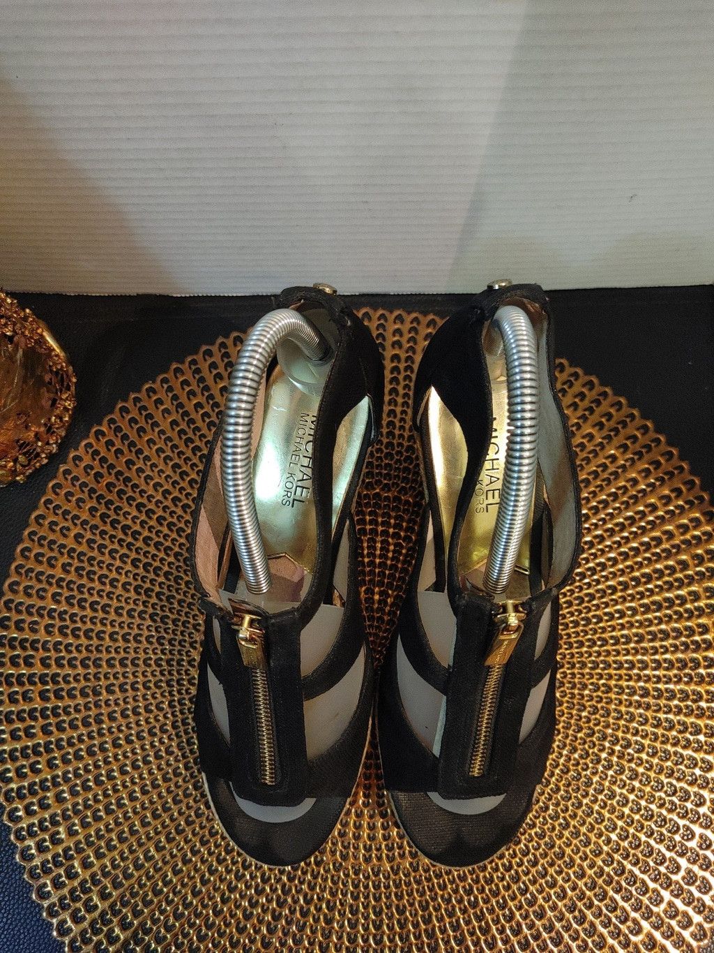 Michael Kors Michael Kors Berkley Wedge Sandals Size 8 Size US 8 / IT 38 - 3 Thumbnail