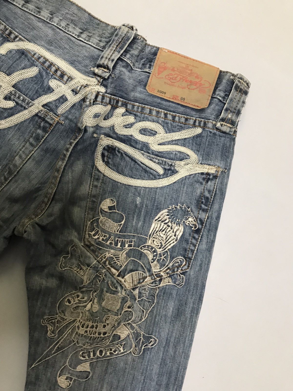 Ed Hardy Vintage Ed hardy embroidered denim Size US 32 / EU 48 - 13 Thumbnail