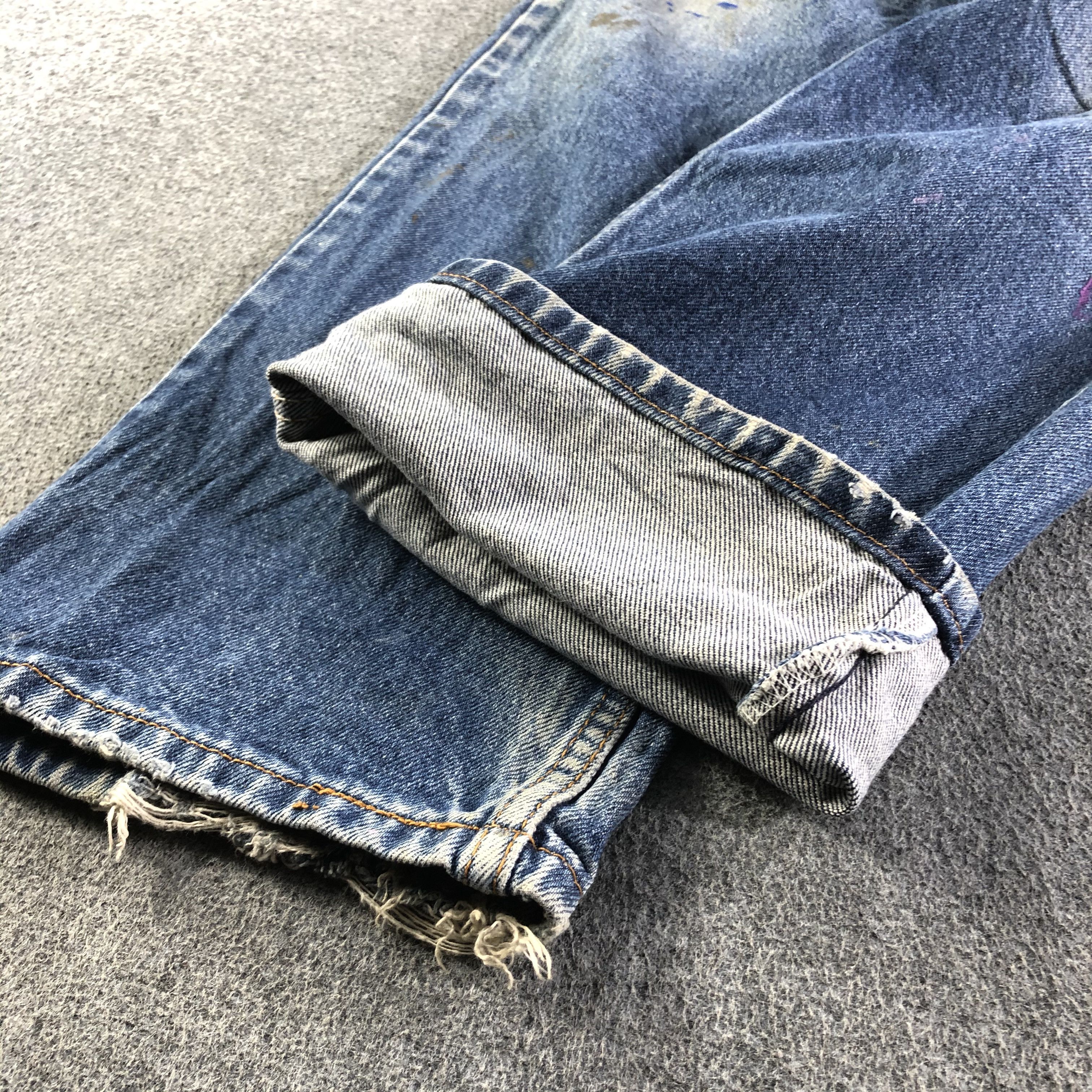 Levi's Vintage Blue Wash Levis 505 Jeans-J3334 Size US 39 - 7 Thumbnail