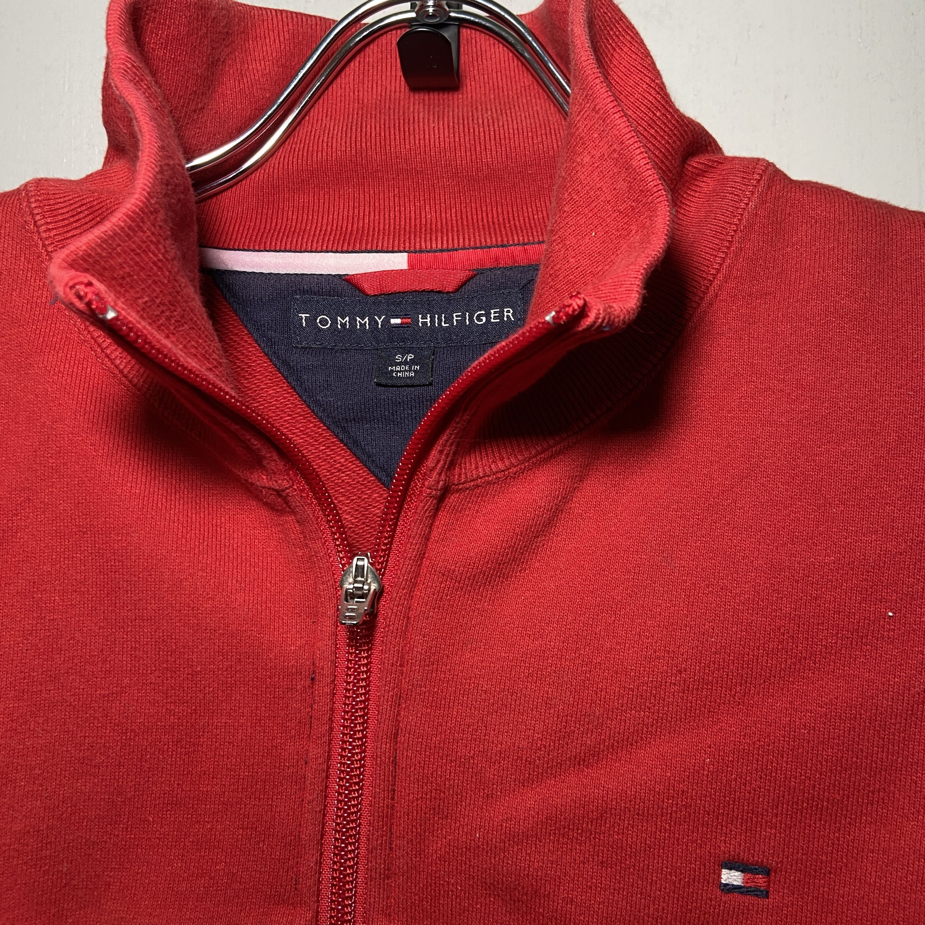 Tommy Hilfiger Vintage 90s TOMMY HILFIGER FLAG Embroidered Logo Sweatshirt Size US S / EU 44-46 / 1 - 2 Thumbnail