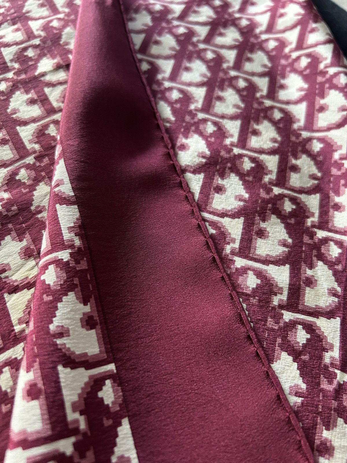 Dior Christian Dior Echarpes Diorissimo Monogram Neckerchief Size ONE SIZE - 5 Thumbnail