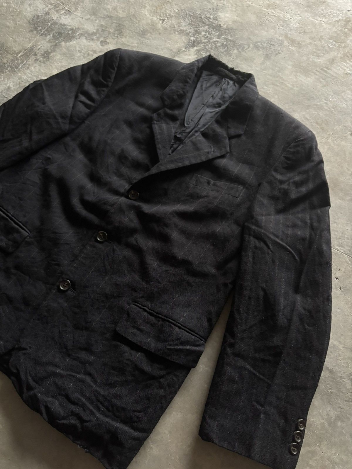 Comme des Garcons Homme COMME DES GARCONS HOMME AD1996 blazer striped archived Size US L / EU 52-54 / 3 - 2 Thumbnail