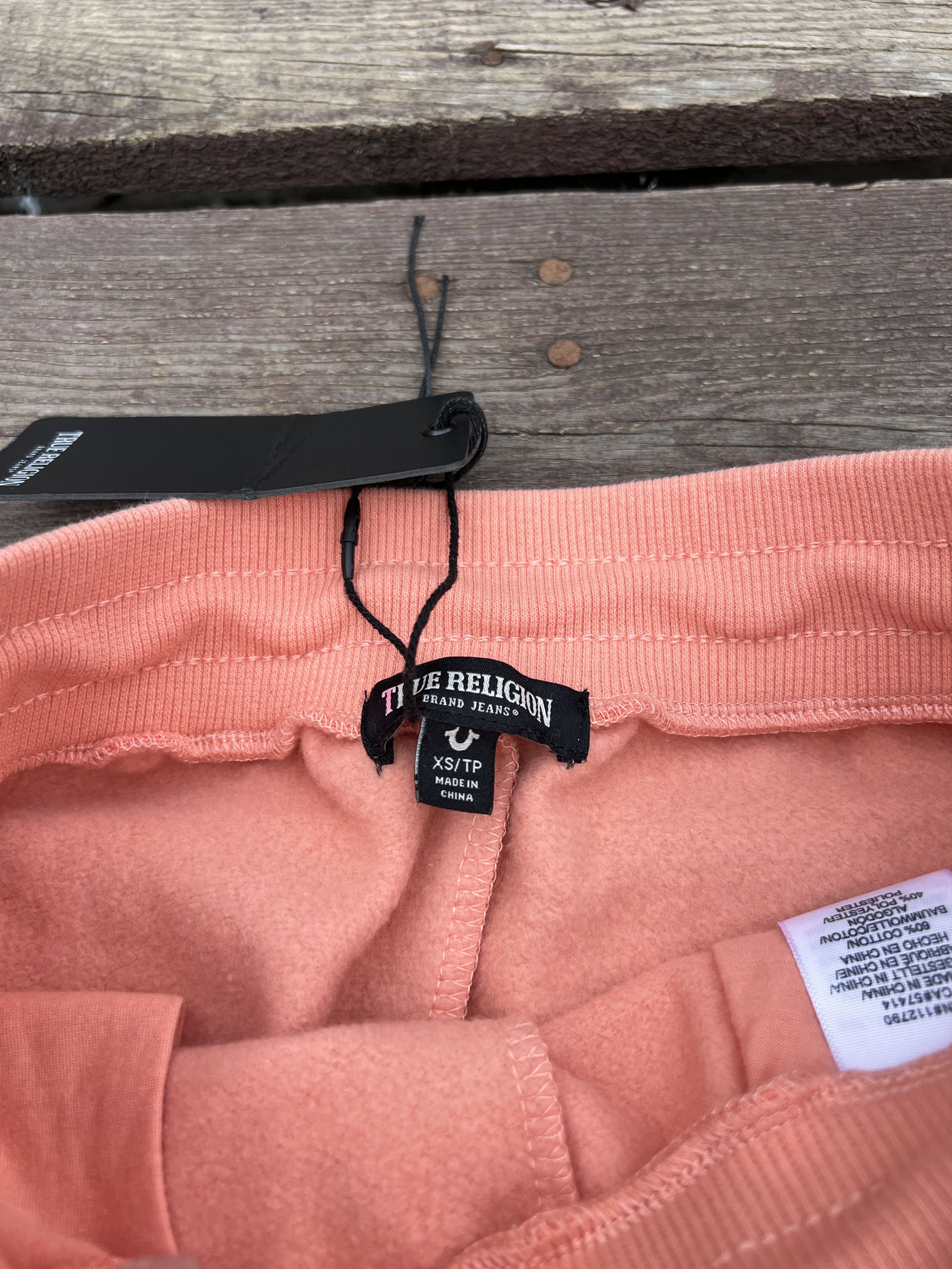 True Religion True Religion Peach Jersey Lounge Shorts Size 25" / US 0 / IT 36 - 8 Thumbnail