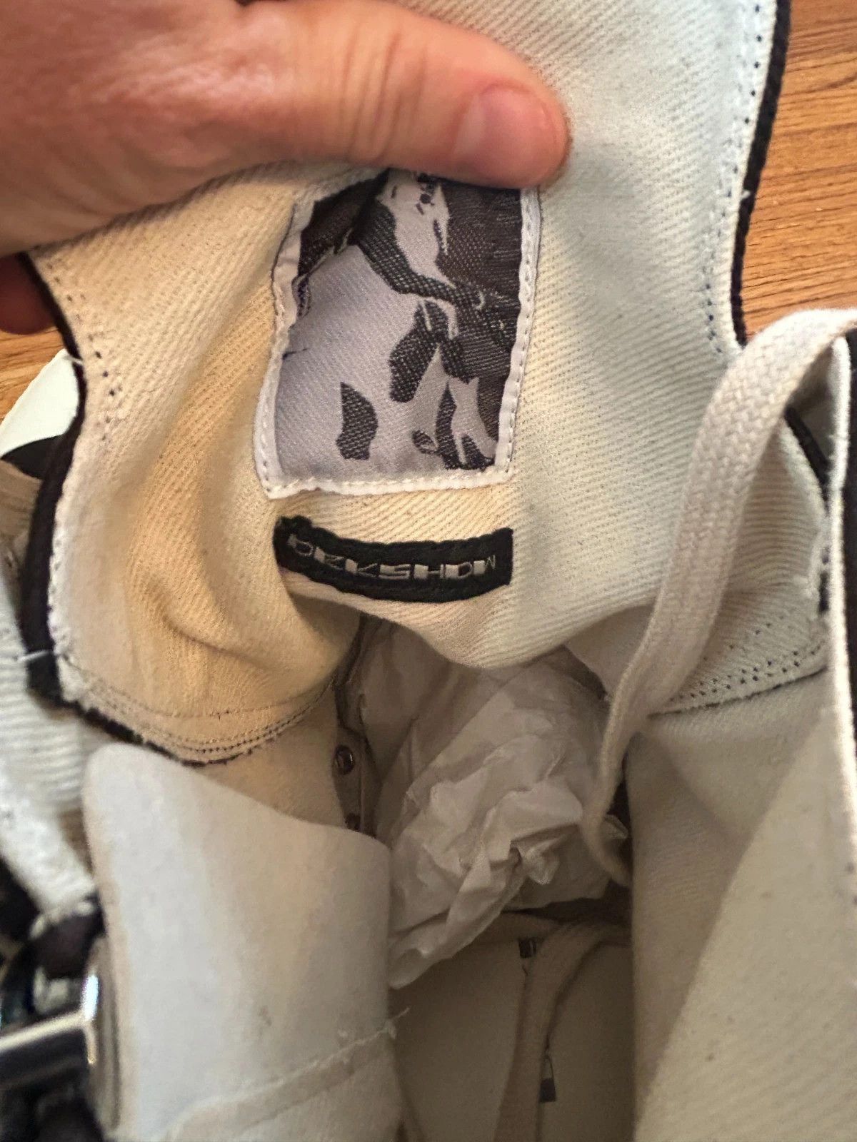 Rick Owens Drkshdw Rick Owens DRKSHDW Double Bumper Pentagram Size US 9 / EU 42 - 7 Thumbnail
