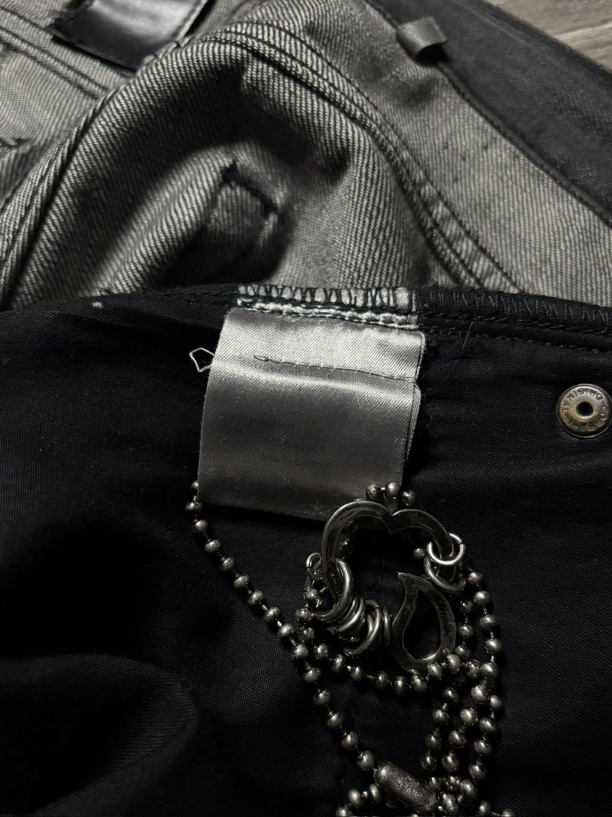 Dior dior ss04 "strip" destroyed denim Size US 28 / EU 44 - 8 Thumbnail
