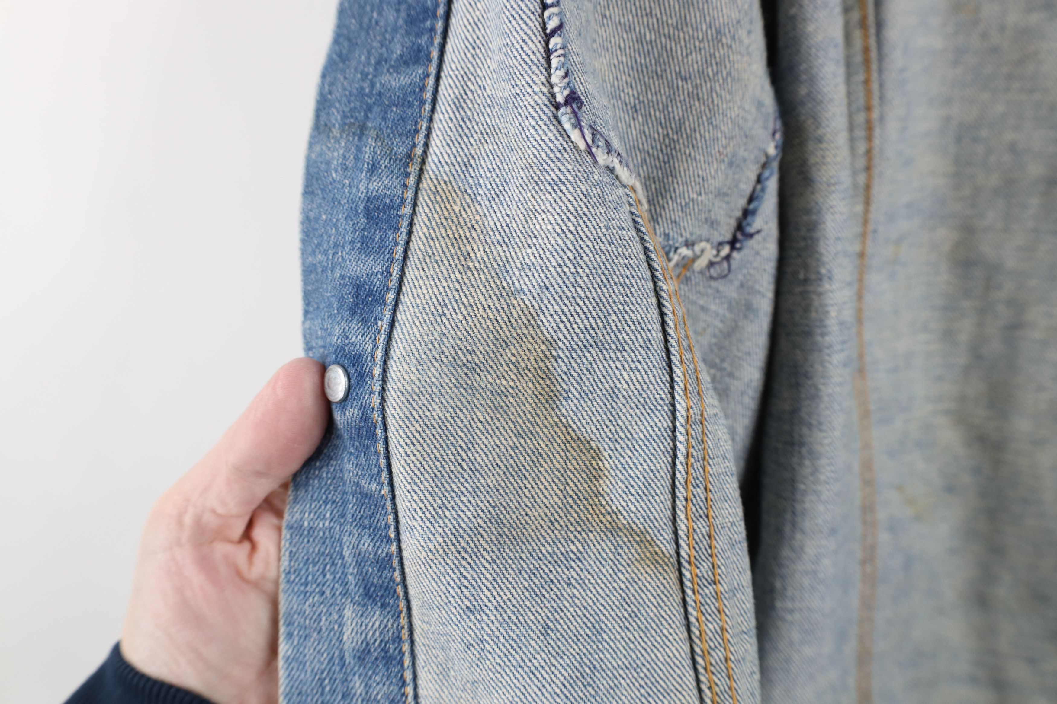 Vintage Vintage 60s 70s Streetwear Denim Jean Trucker Jacket USA Size US M / EU 48-50 / 2 - 11 Thumbnail