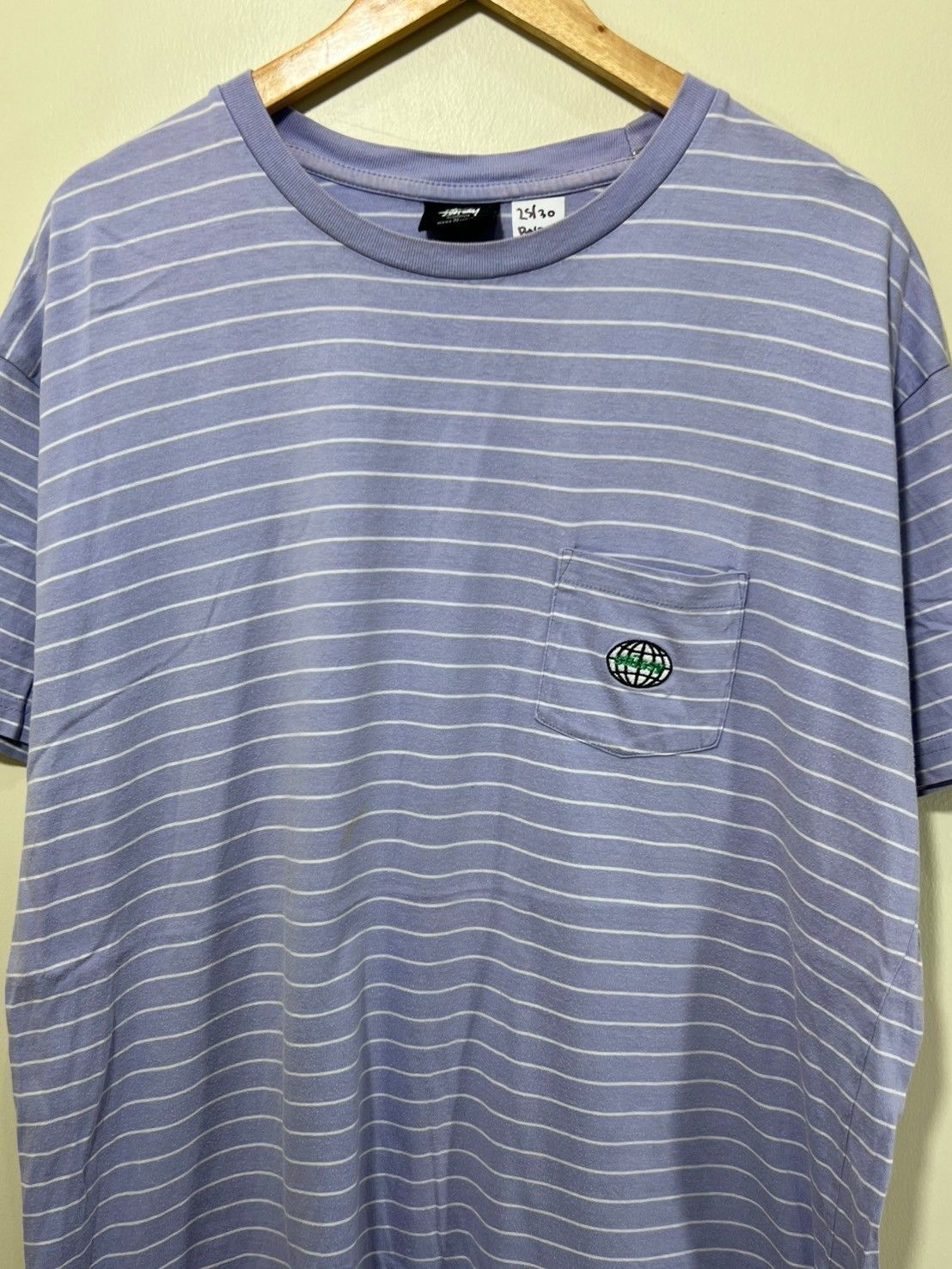 Stussy STUSSY Shirt Pocket Stripe bnz01 size M-XL Size US L / EU 52-54 / 3 - 1 Thumbnail