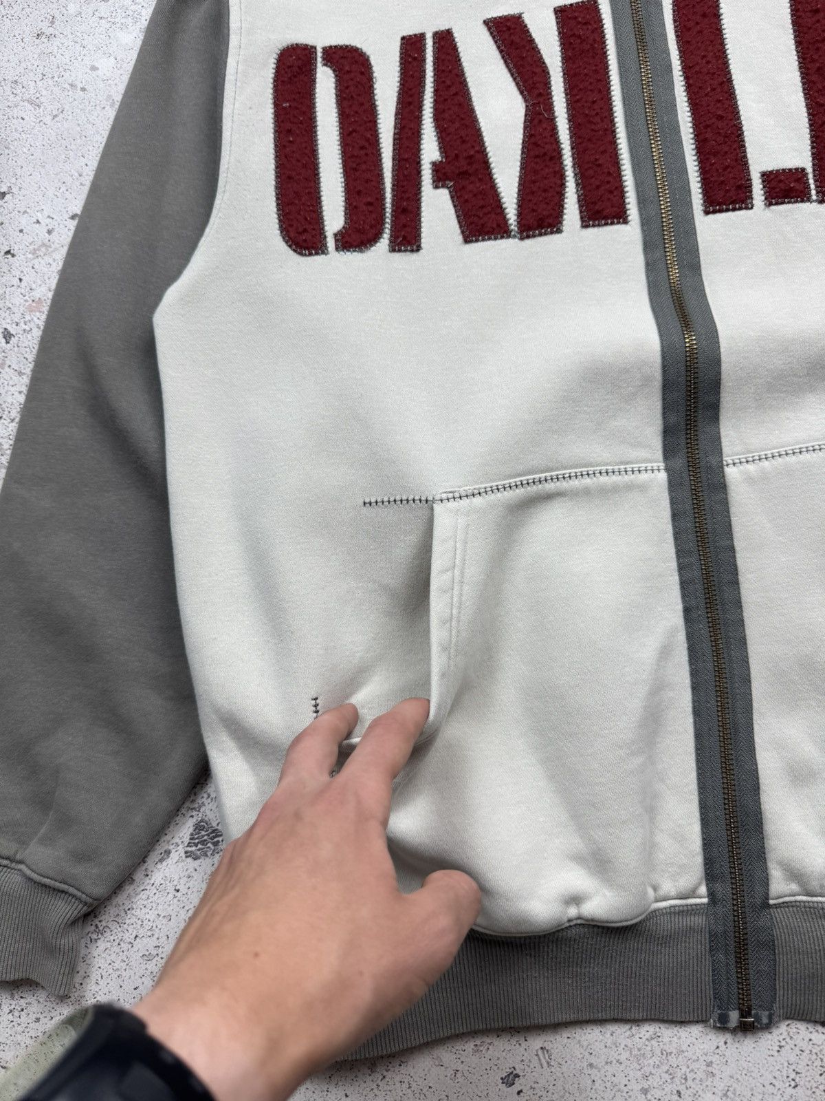 Oakley Vintage Oakley Software Big Embroidered Logo hoodie Size US M / EU 48-50 / 2 - 10 Thumbnail