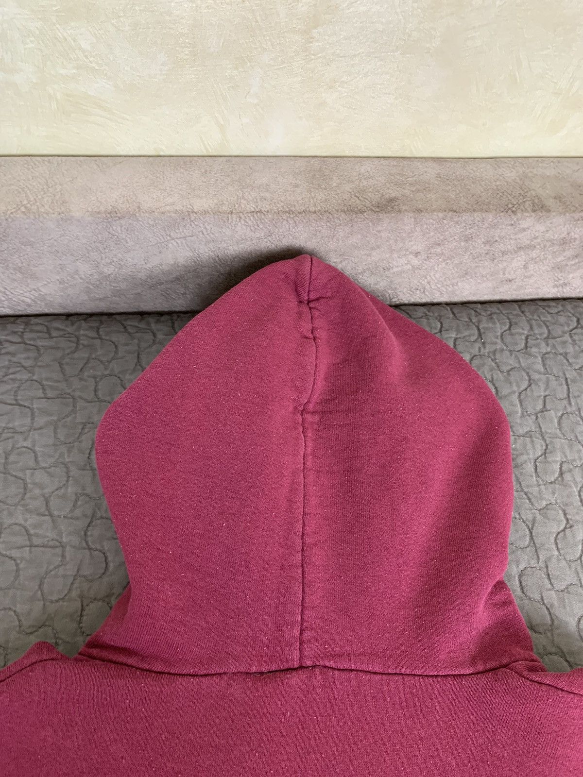 Fruit Of The Loom Vintage Fruit Of The Loom Blank Hoodie Size US L / EU 52-54 / 3 - 23 Thumbnail