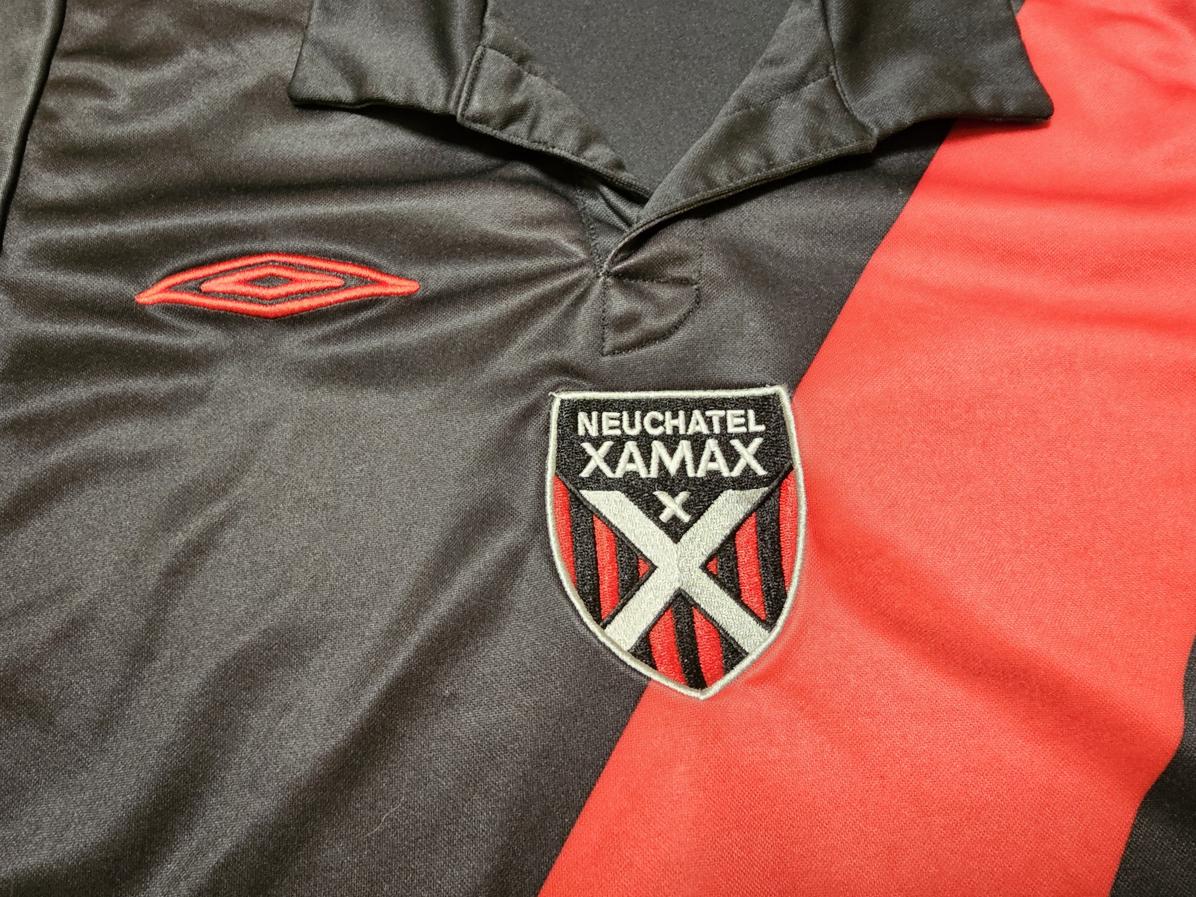 All Sport × Umbro × Vintage NEUCHATEL XAMAX 2011 2012 HOME FOOTBALL SHIRT SOCCER JERSEY Size US S / EU 44-46 / 1 - 3 Thumbnail