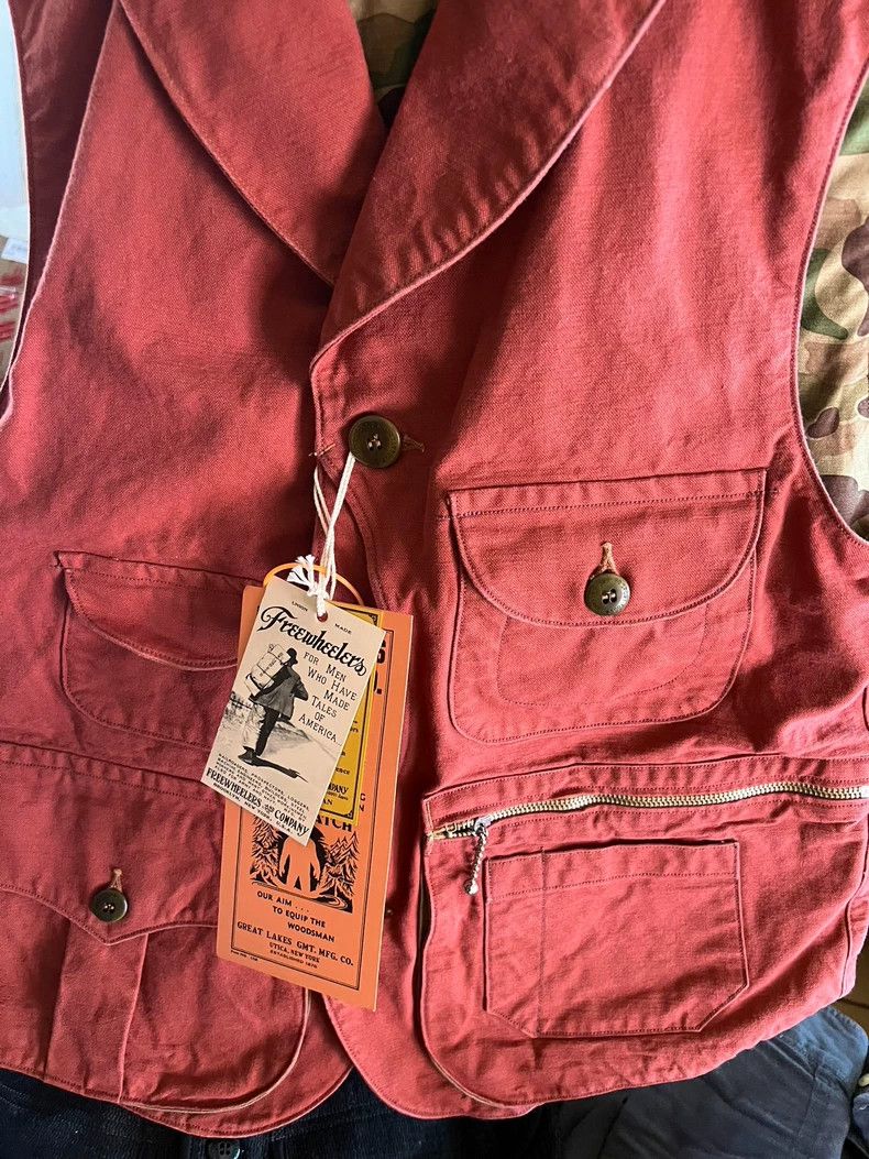 Freewheelers Freewheelers Great Lakes vest 2502-Nextarrow Size 38R - 1 Thumbnail