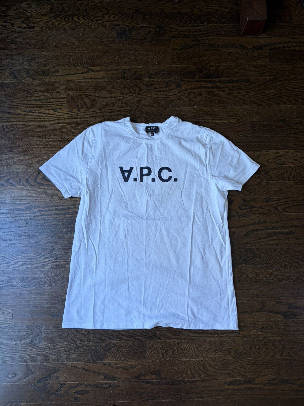 A.P.C. APC Logo Tee Size US XXL / EU 58 / 5 - 1 Thumbnail
