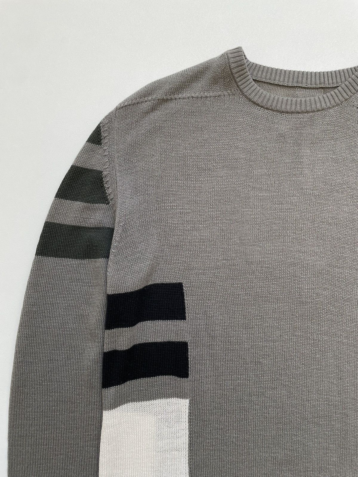 Rick Owens S/S 20 ‘Tecuatl’ Panelled Wool Sweater Size US M / EU 48-50 / 2 - 3 Thumbnail