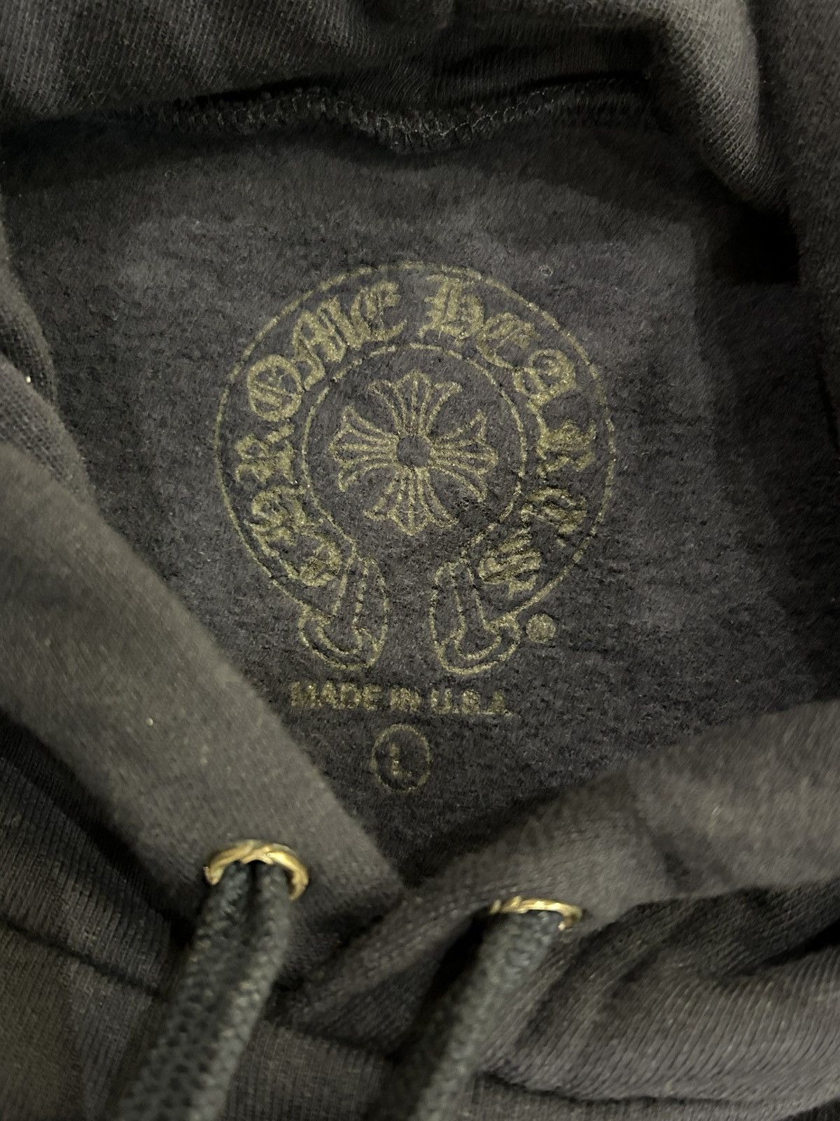 Chrome Hearts Chrome Hearts Eyechart Hooded Sweatshirt Navy Size US L / EU 52-54 / 3 - 3 Thumbnail