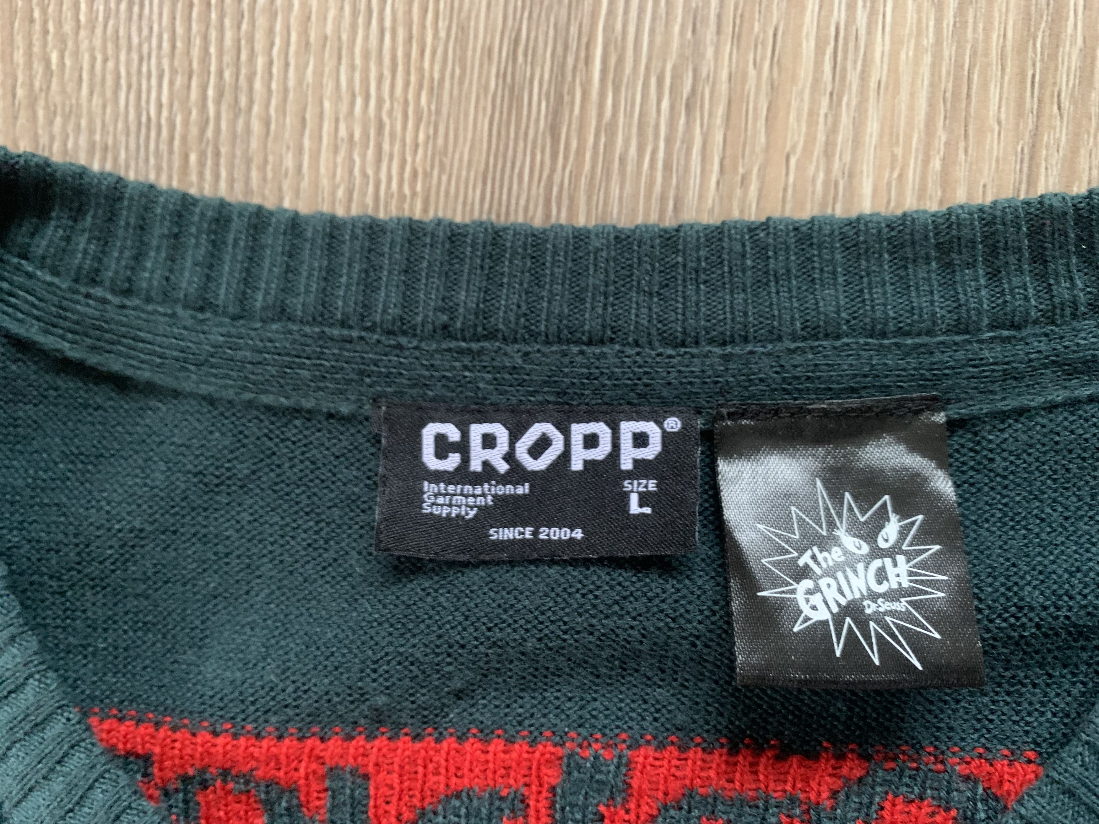 Other Mens Cropp The Grinch Printed Sweater Size US L / EU 52-54 / 3 - 7 Thumbnail