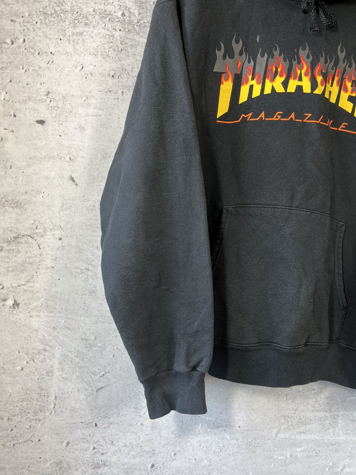 Thrasher × Vintage Vintage 2000s Thrasher Magazine Flame Graphic Hoodie Medium Size US S / EU 44-46 / 1 - 2 Thumbnail