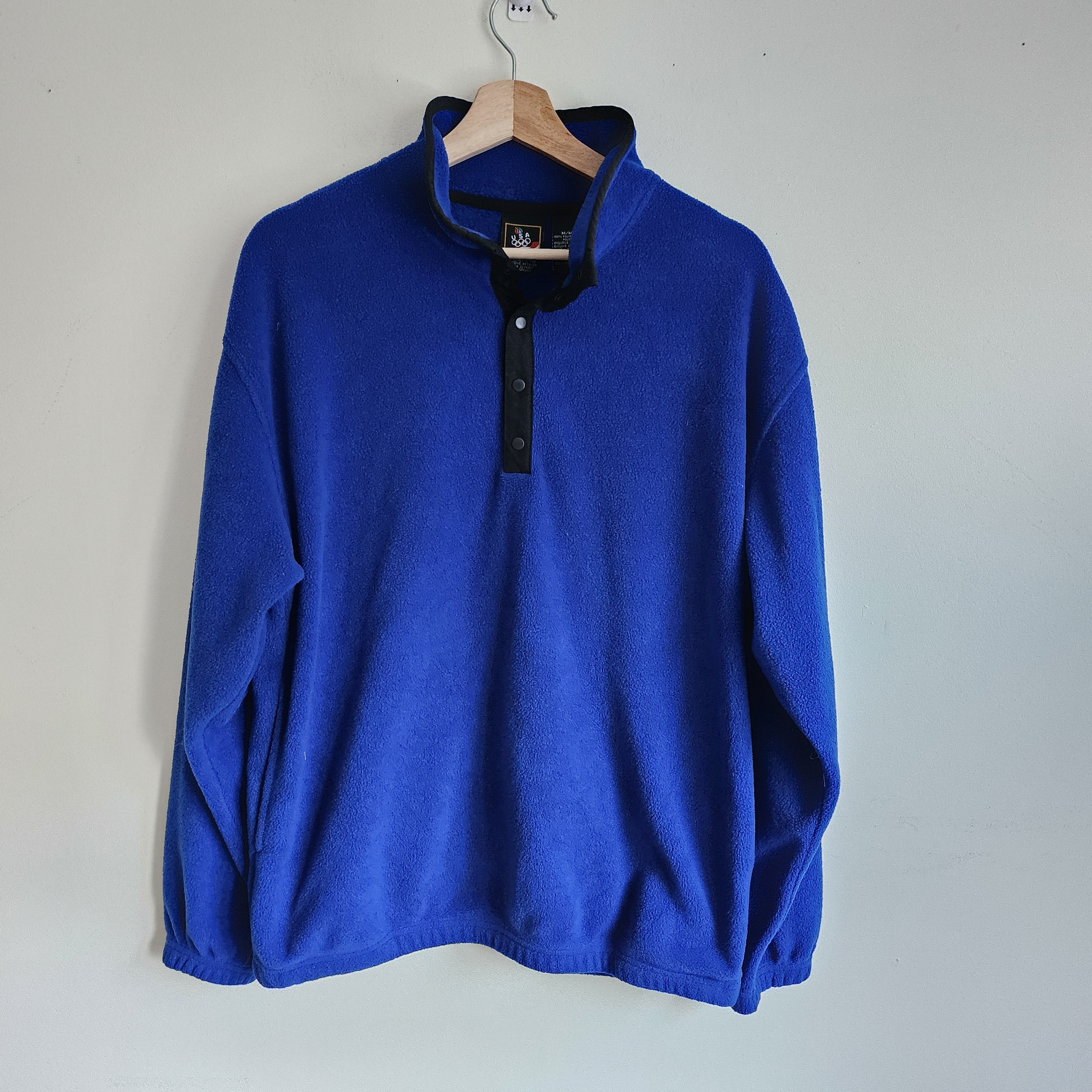 Vintage Vintage JCPenney Olympics fleece sweatshirt Size US M / EU 48-50 / 2 - 2 Thumbnail