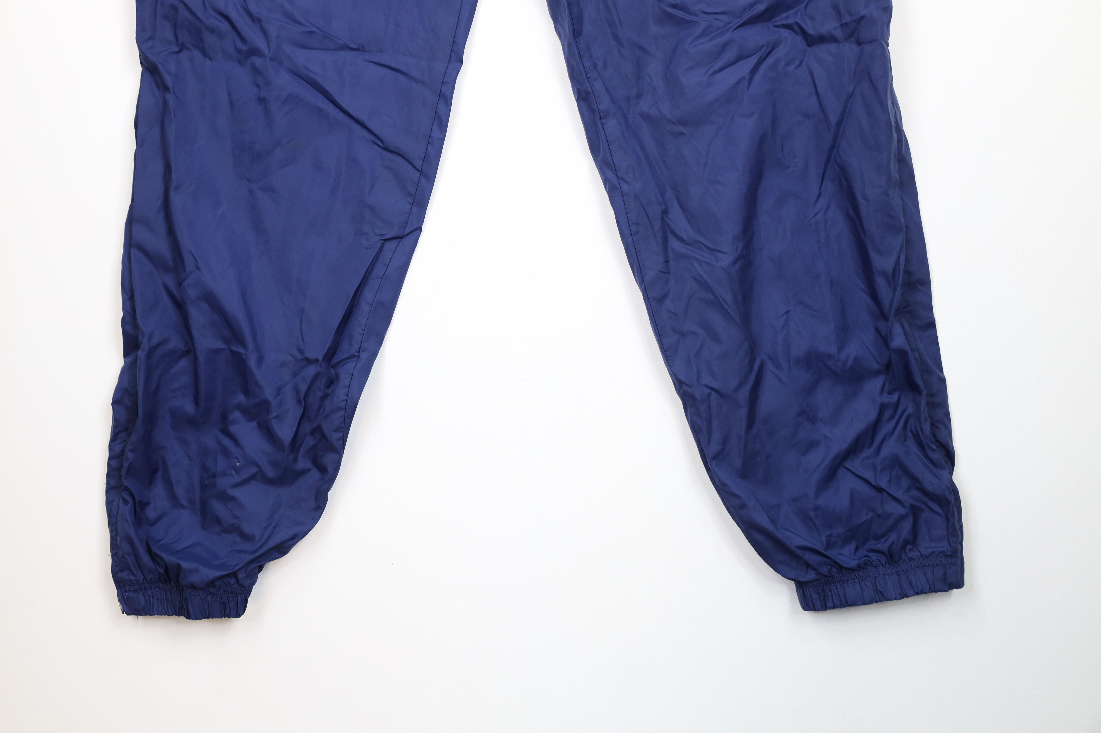 Nike × Vintage Vintage 90s Nike Scott Mini Swoosh Lined Nylon Joggers Size US 40 / EU 56 - 4 Thumbnail